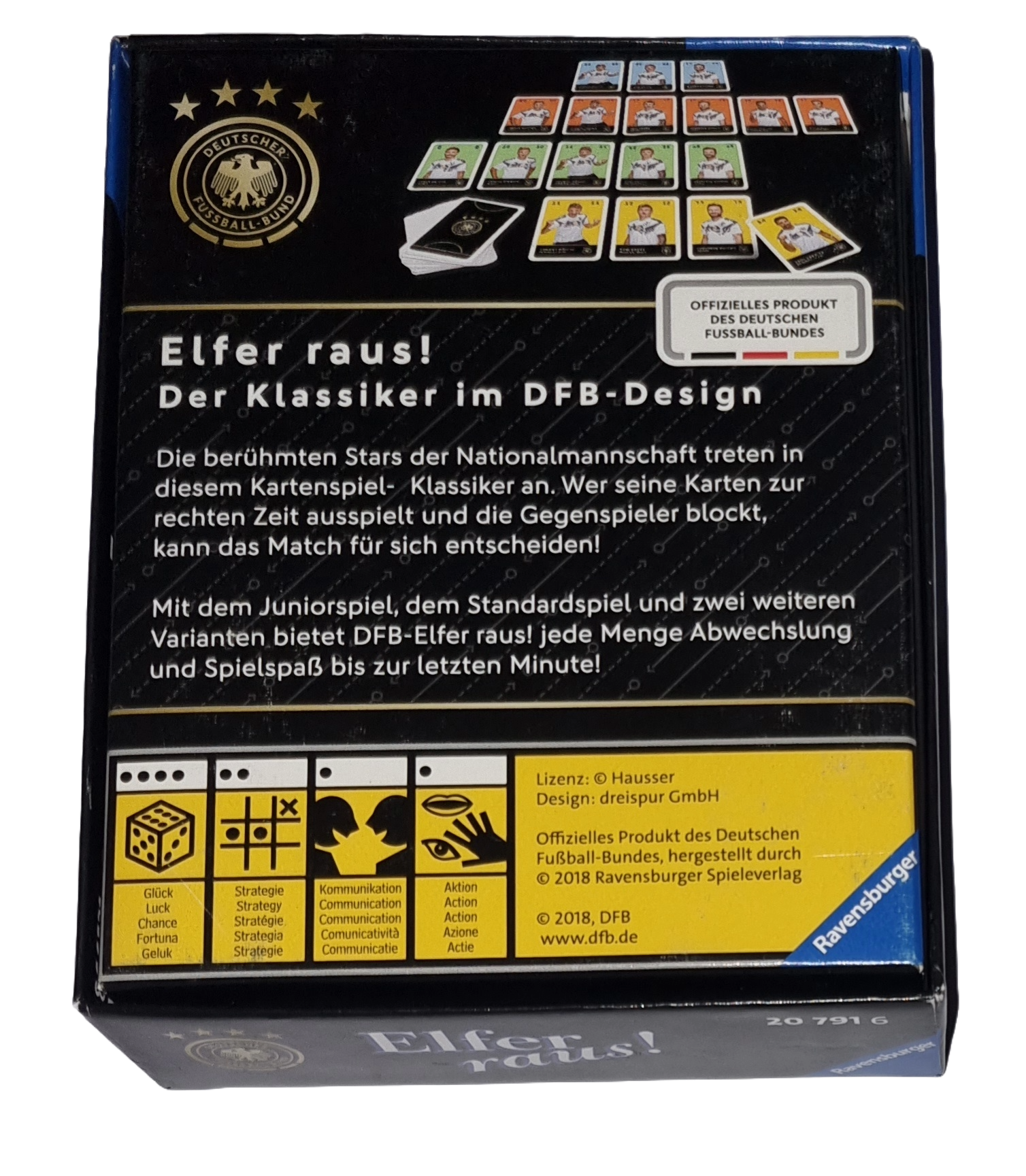 Ravensburger Elfer raus Nationalmannschaft 2018 207916