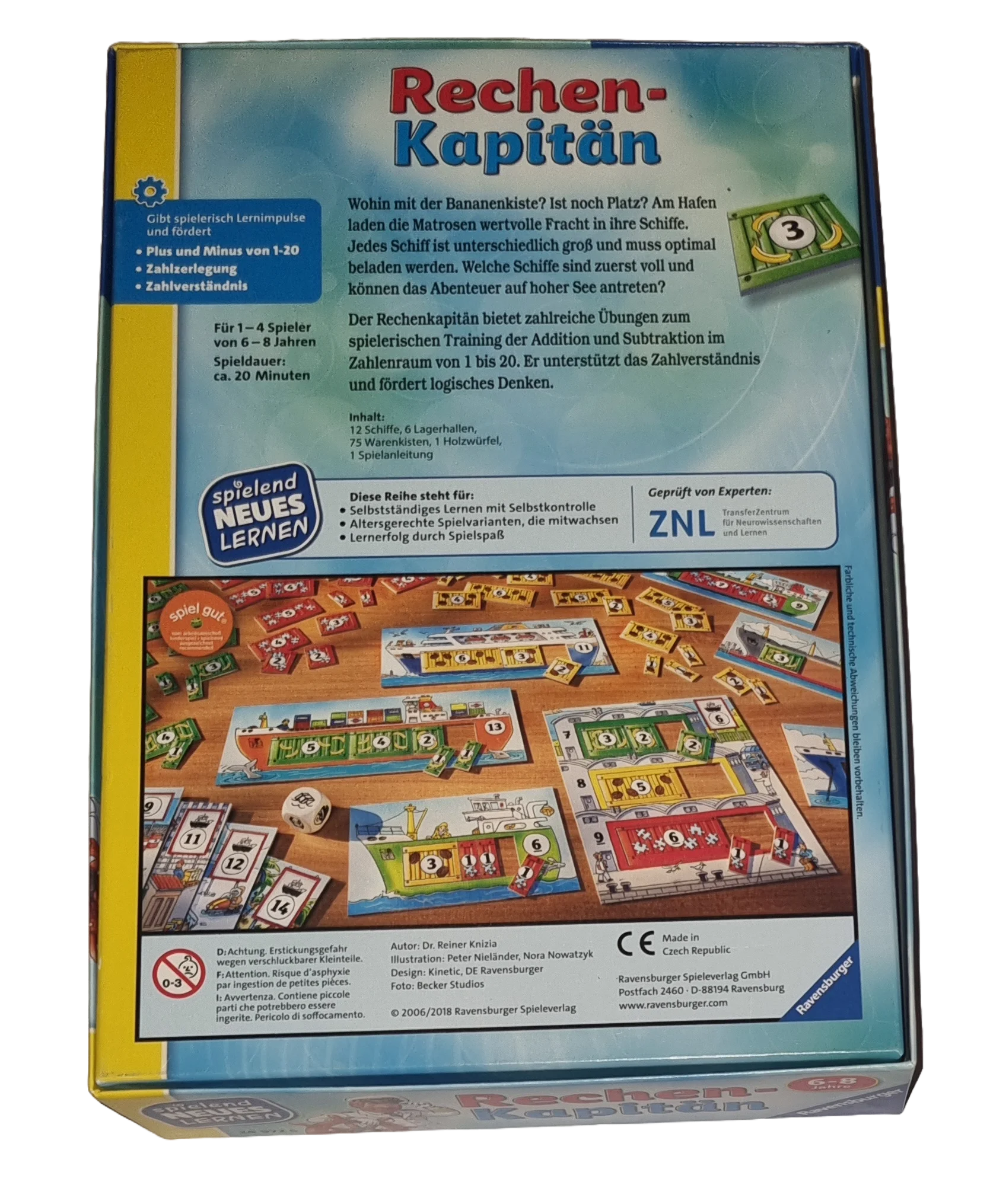 Ravensburger spielend lernen Rechenkapitän 249725