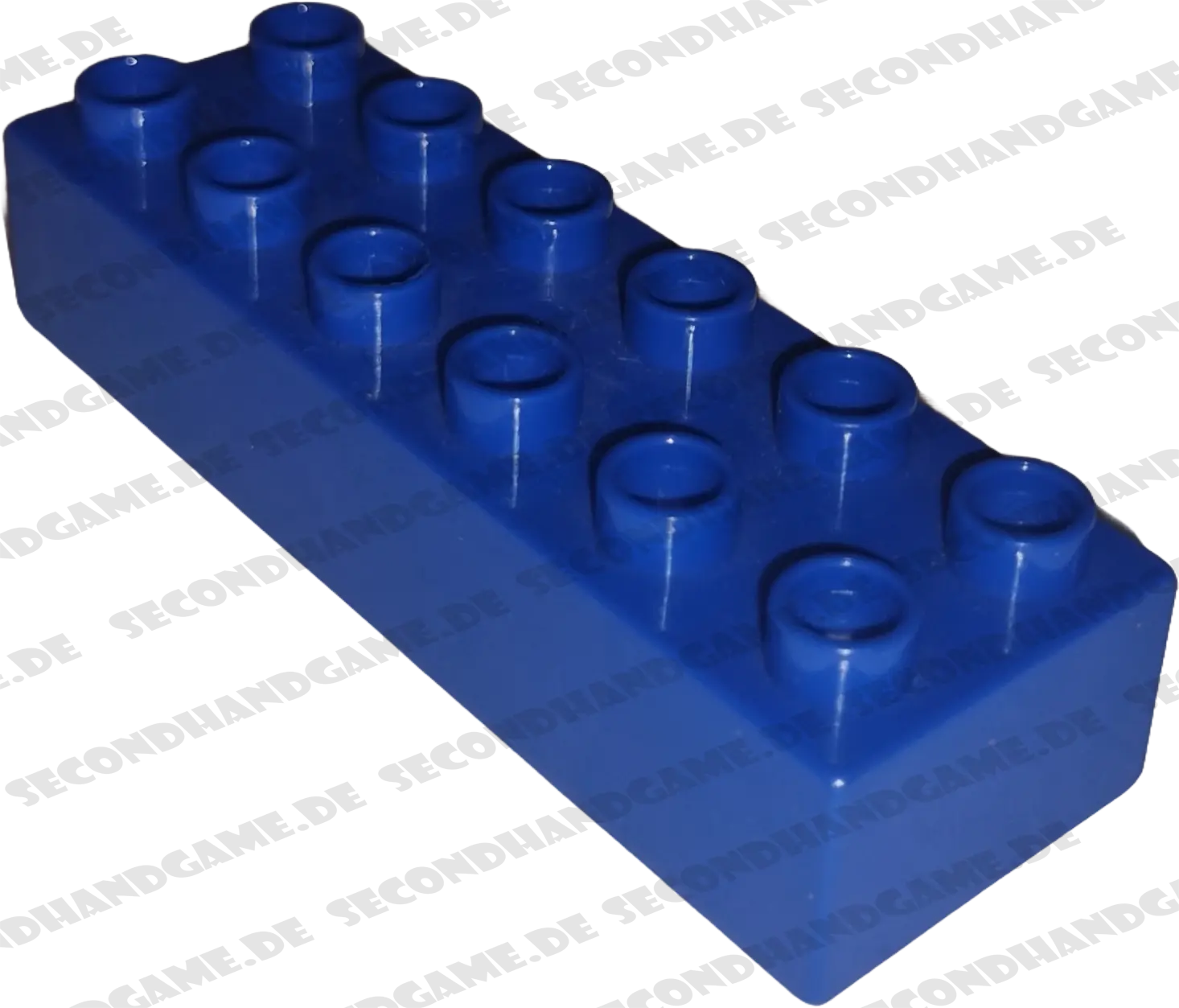 Lego Duplo 2300 Baustein 2x6 Blau