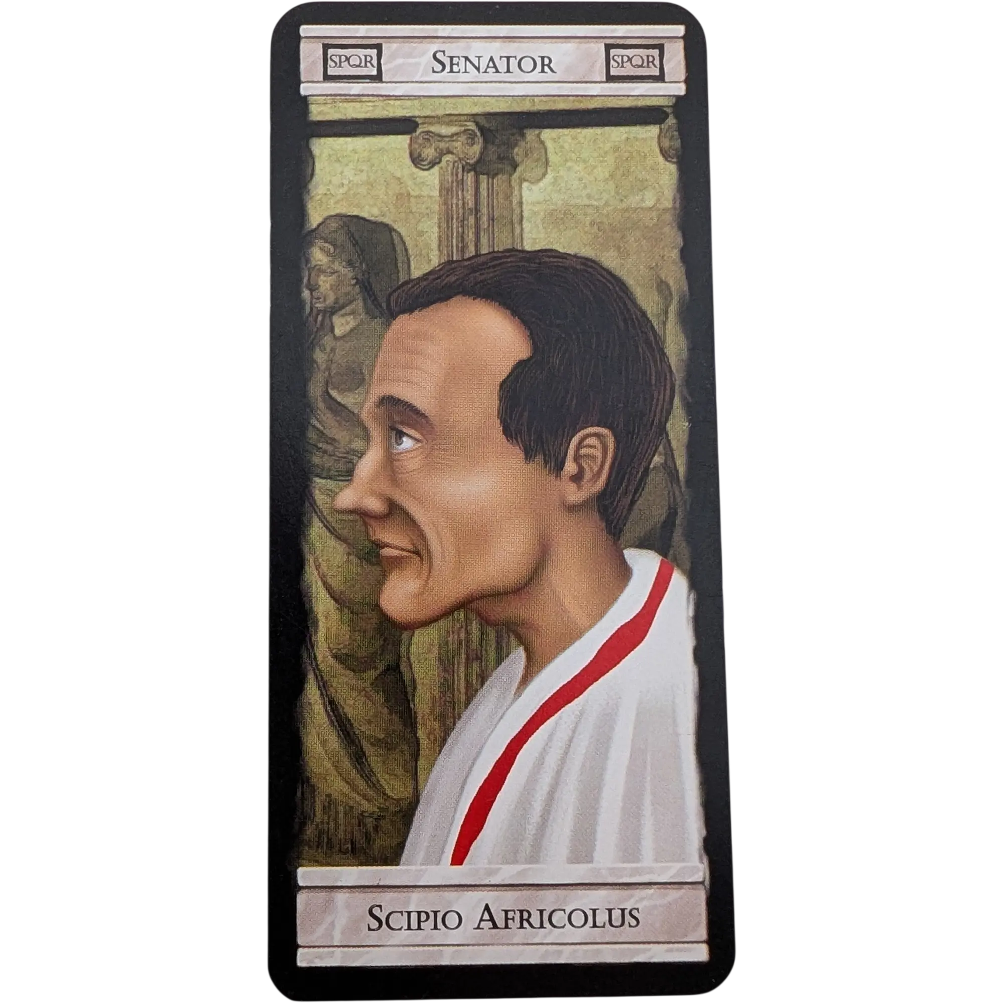 Kosmos Caesar & Cleopatra Ersatzteile Karte Patrizier Senator Scipio Africolus