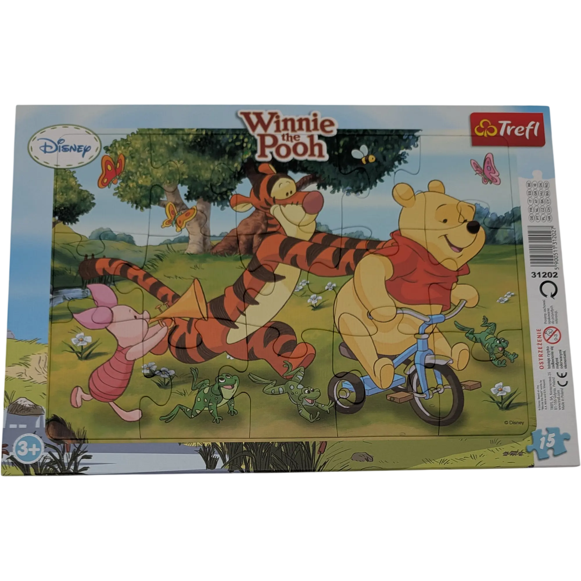 Trefl Disney Rahmenpuzzle 31202 Winnie the Pooh 15 Teile