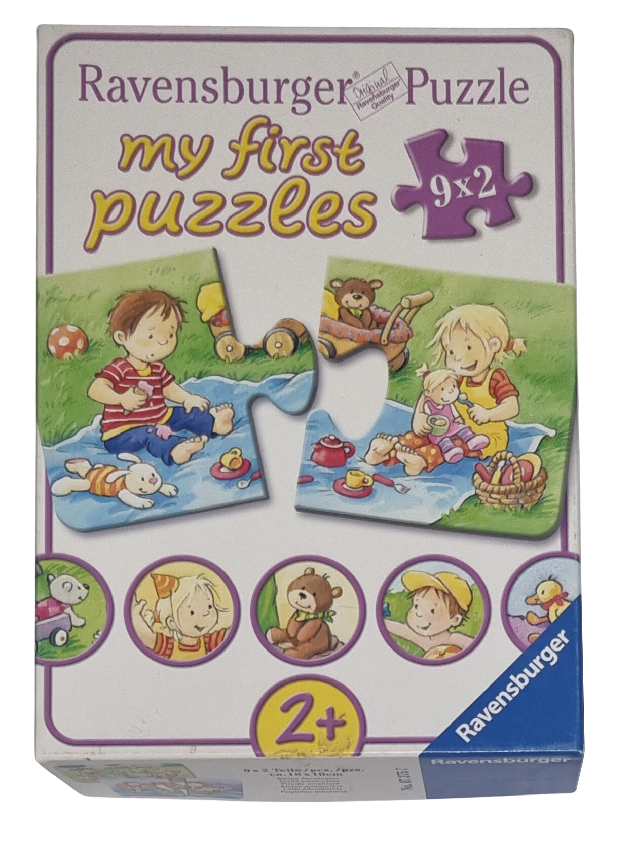 Ravensburger Puzzle my first Puzzles Kleine Abenteurer 9x2 Teile 073757