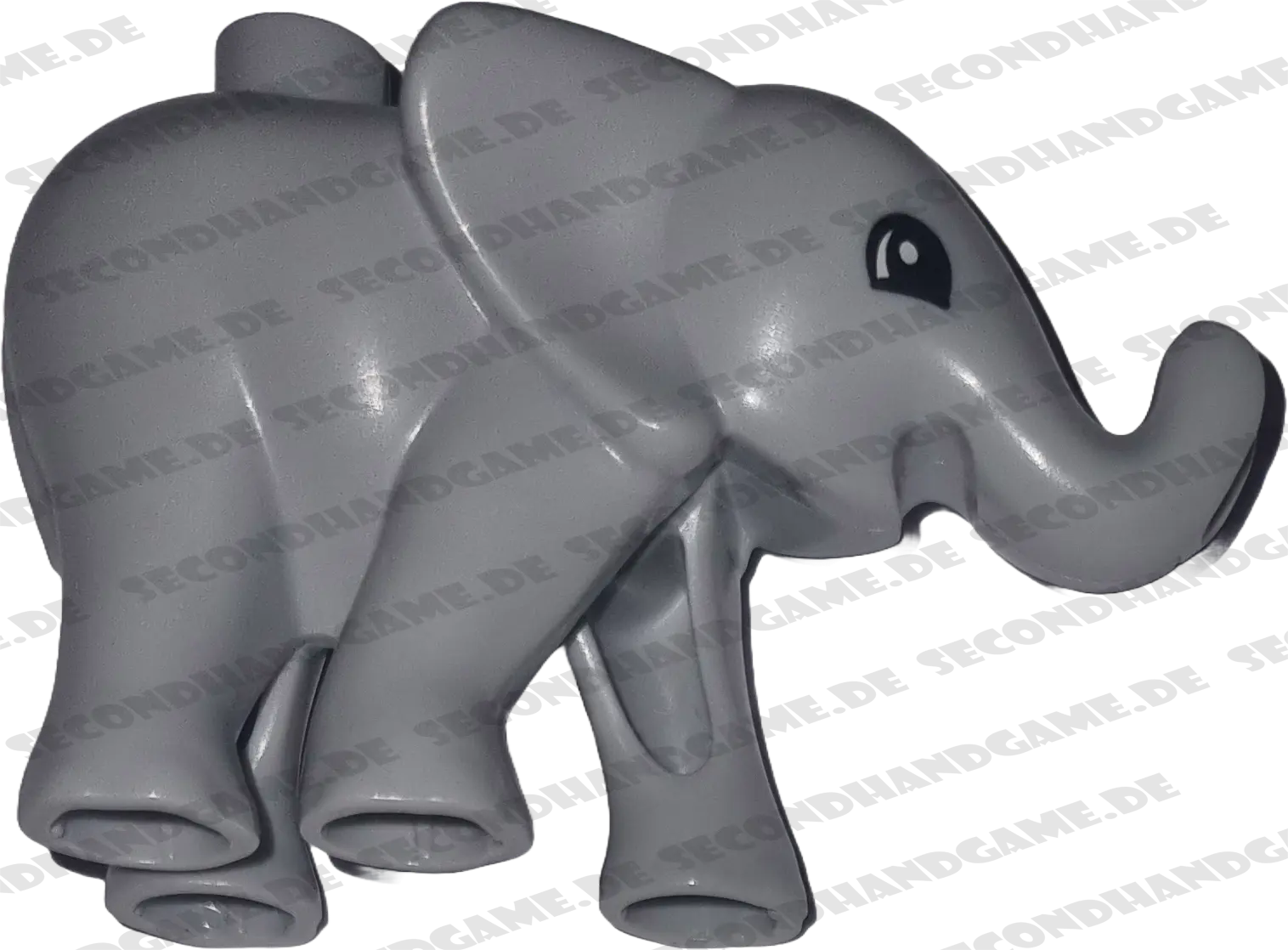 Lego Duplo Elefant Kind Dunkelgrau