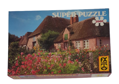 FX Schmid Super Puzzle 2000 Teile Schleswighaus in Süderstapel