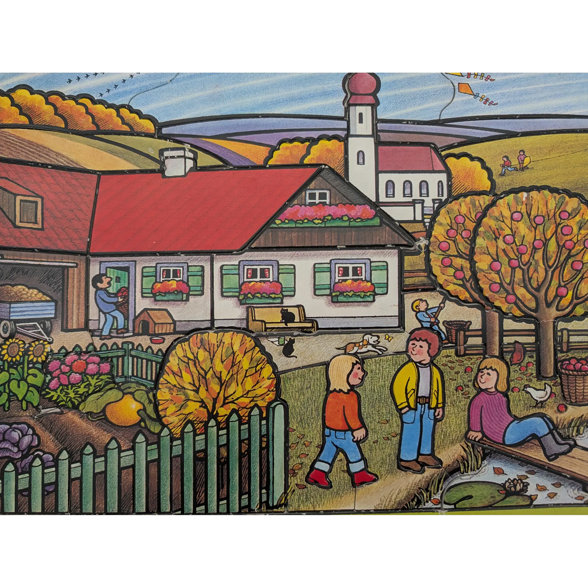 Ravensburger Didacta Puzzle Jahreszeiten 40 Teile 62354151 Herbst