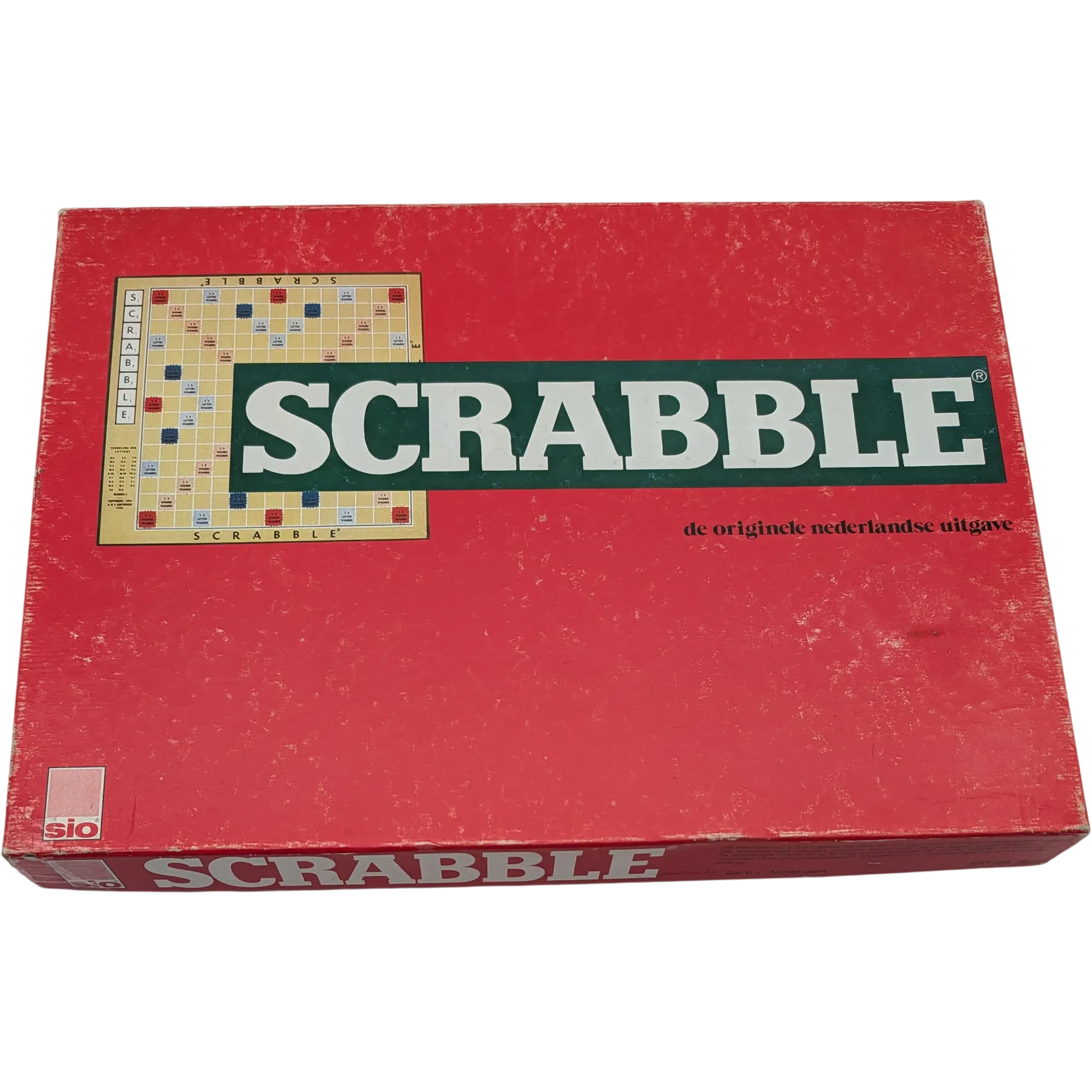 Sio Scrabble Original Niederländische Version Holzsteine