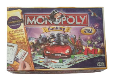 Parker Monopoly Banking powered by Visa