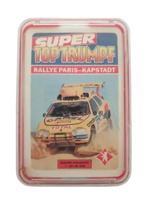 Berliner Spielkarten Super Top Trumpf Rallye Paris-Kapstadt