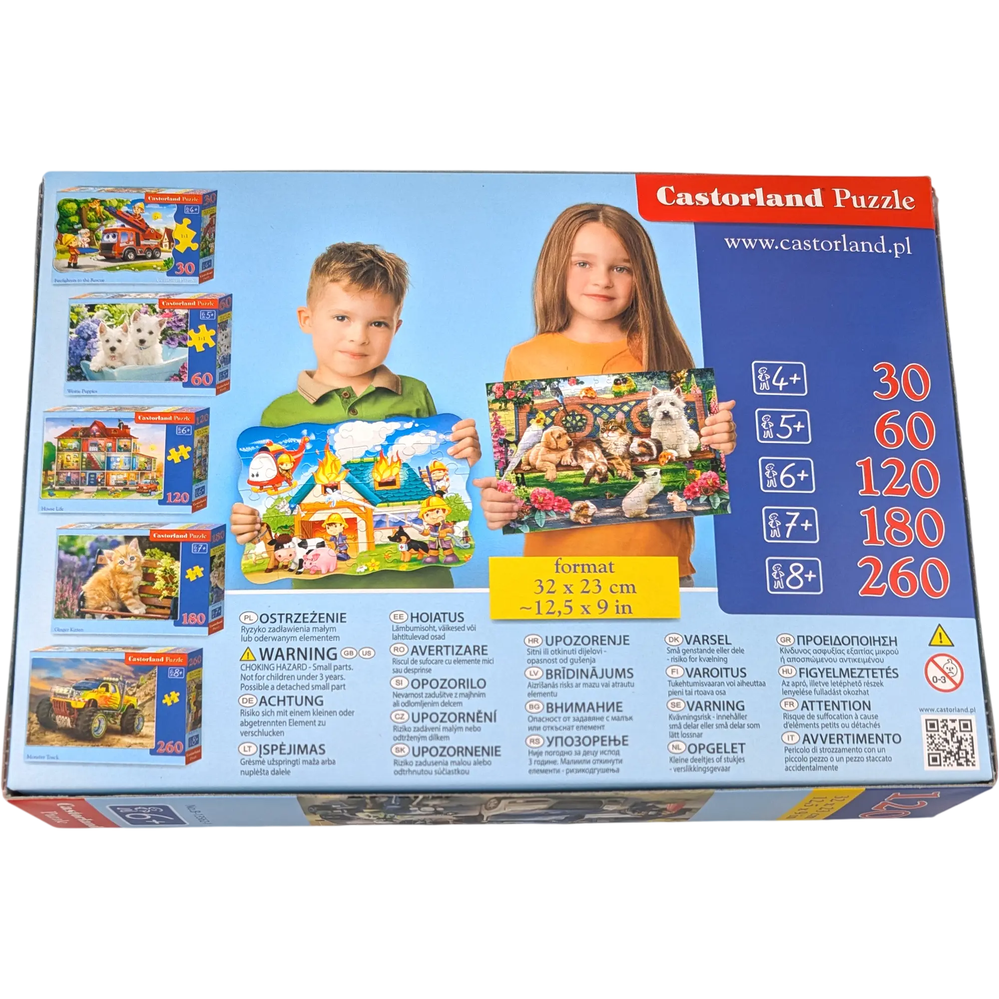 Castorland Puzzle 120 Teile Polizei Police Station