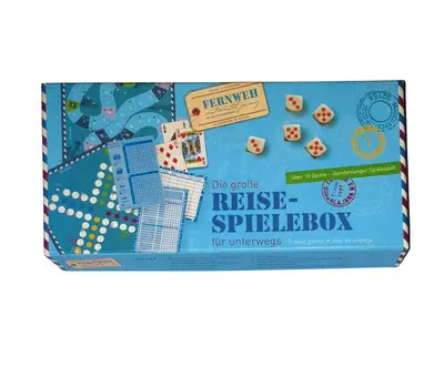 Die große Reise-Spielebox für unterwegs