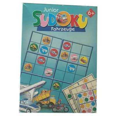 Junior Sudoku Fahrzeuge