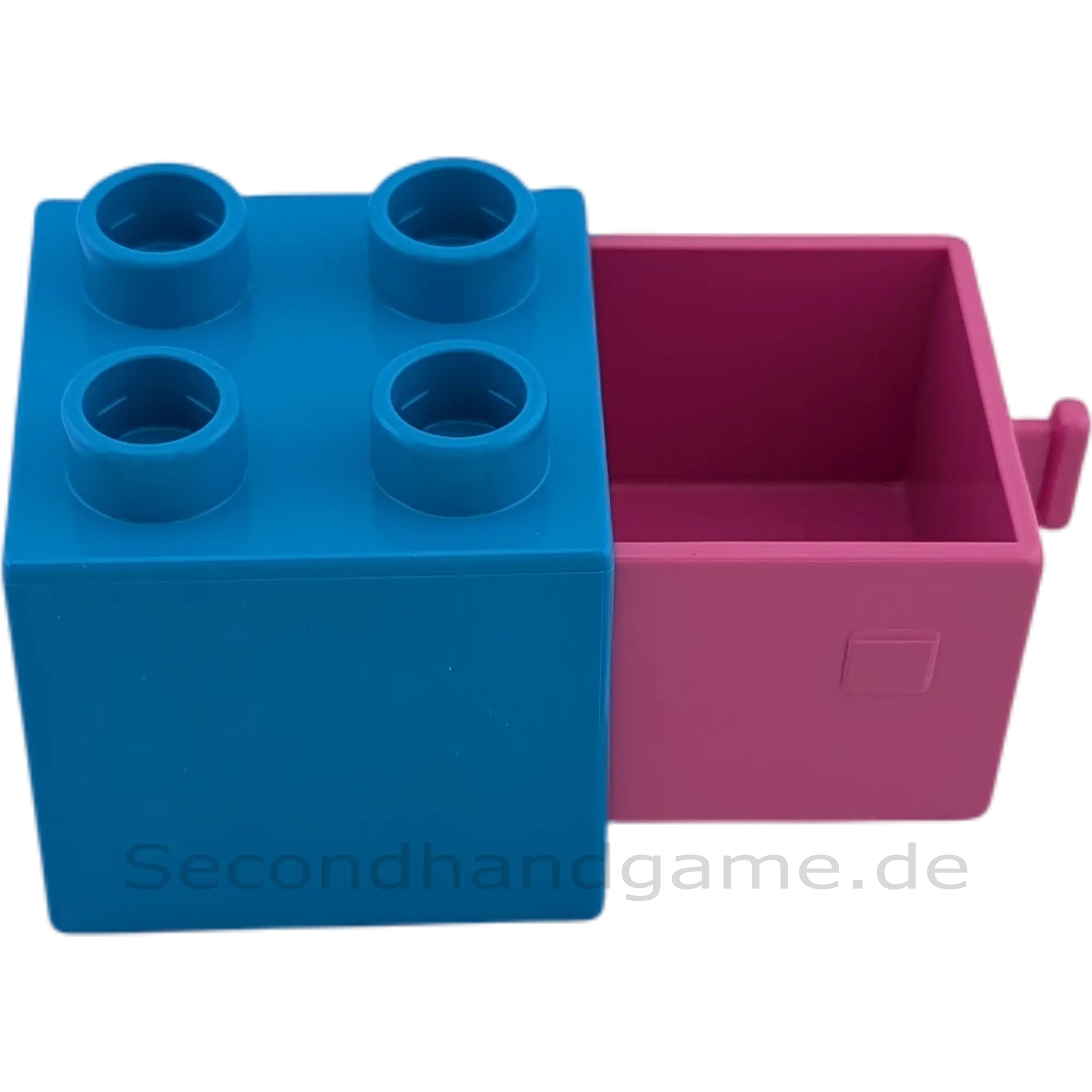 Lego Duplo 4890 Regal Schrank Blau mit pinker Schublade, Ansicht 2