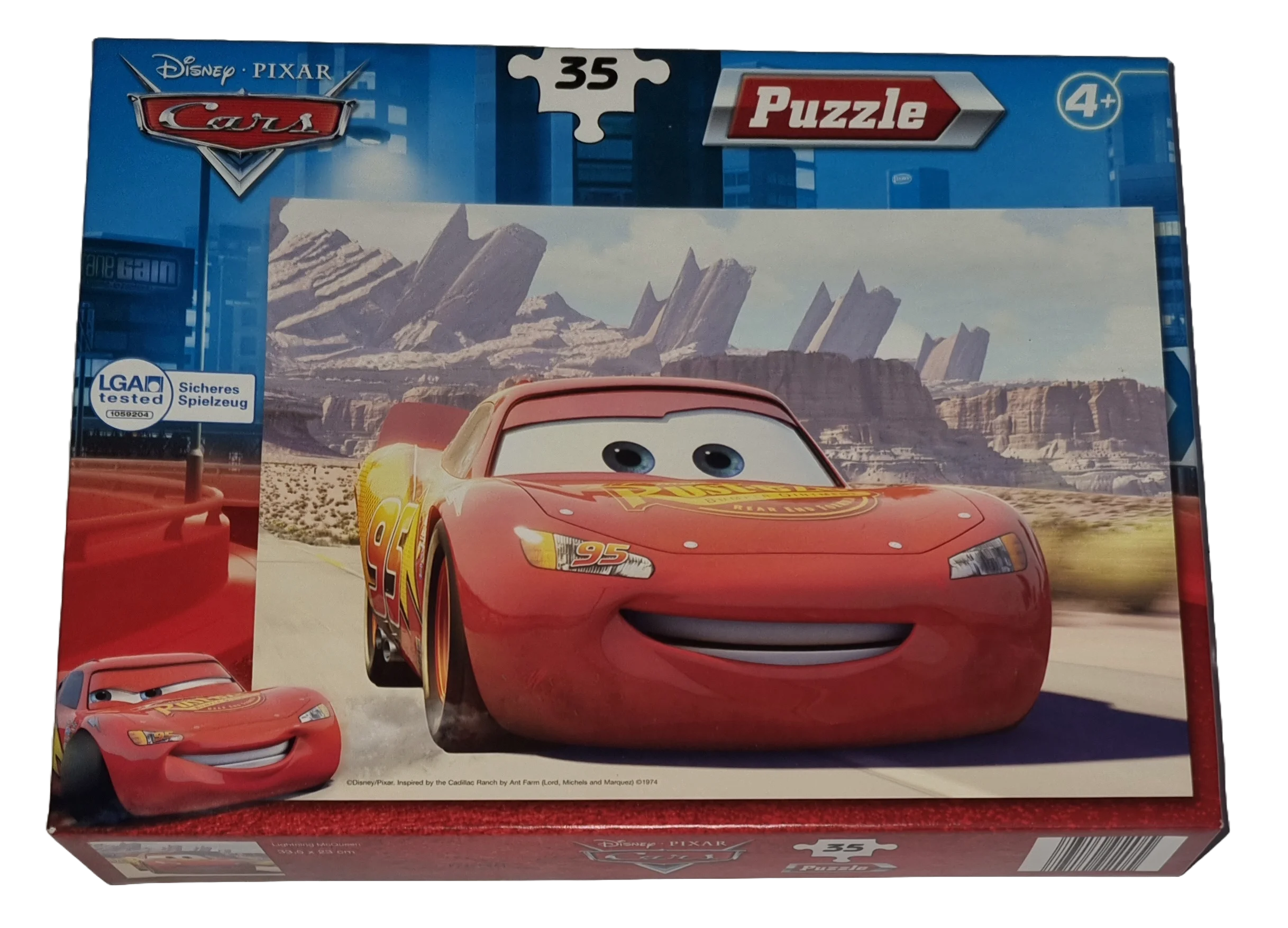 Disney Pixar Cars Puzzle 35 Teile Lightning McQueen