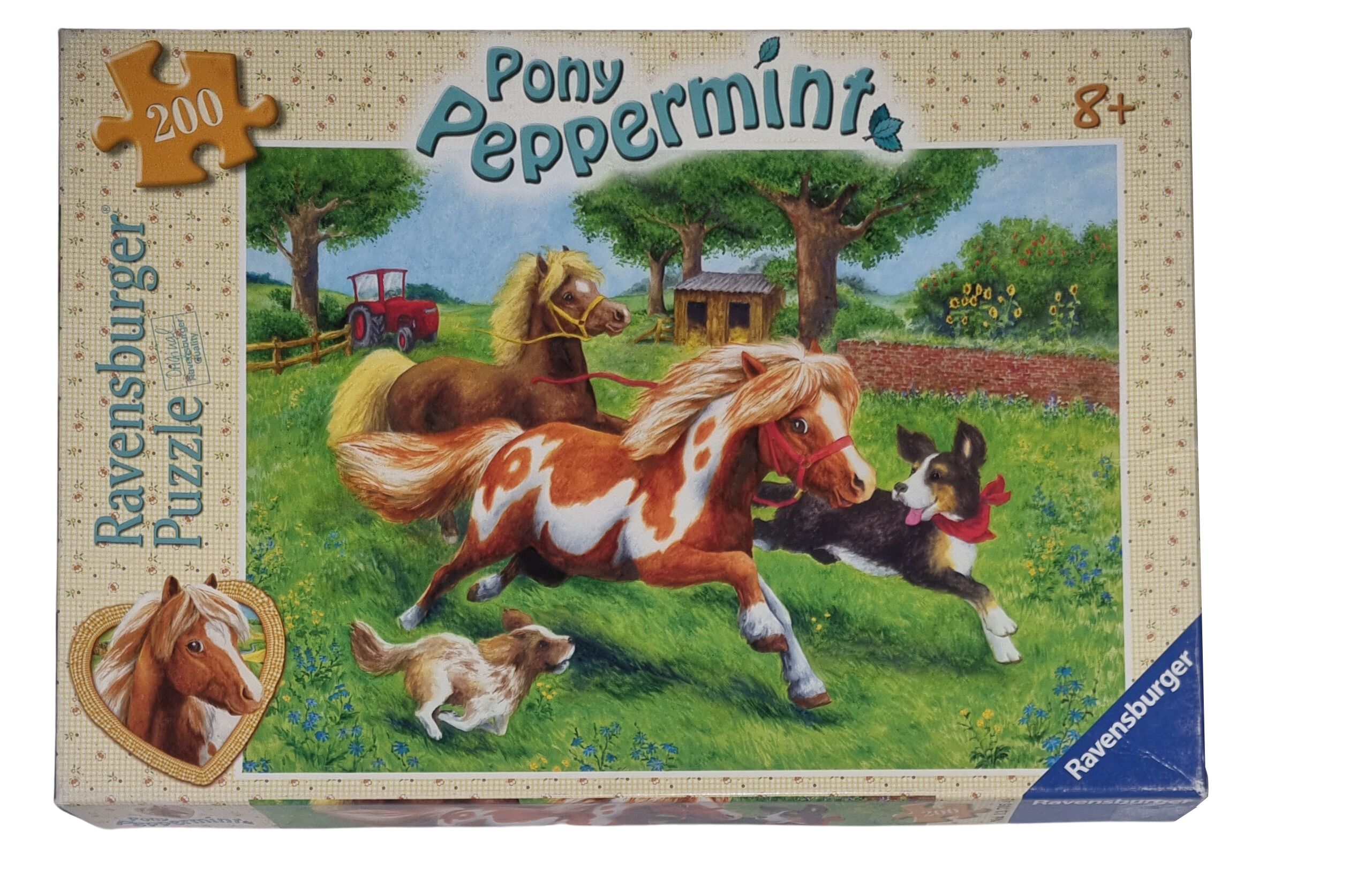 Ravensburger Puzzle 200 Teile Pony Peppermint ausgebüxt 127054 