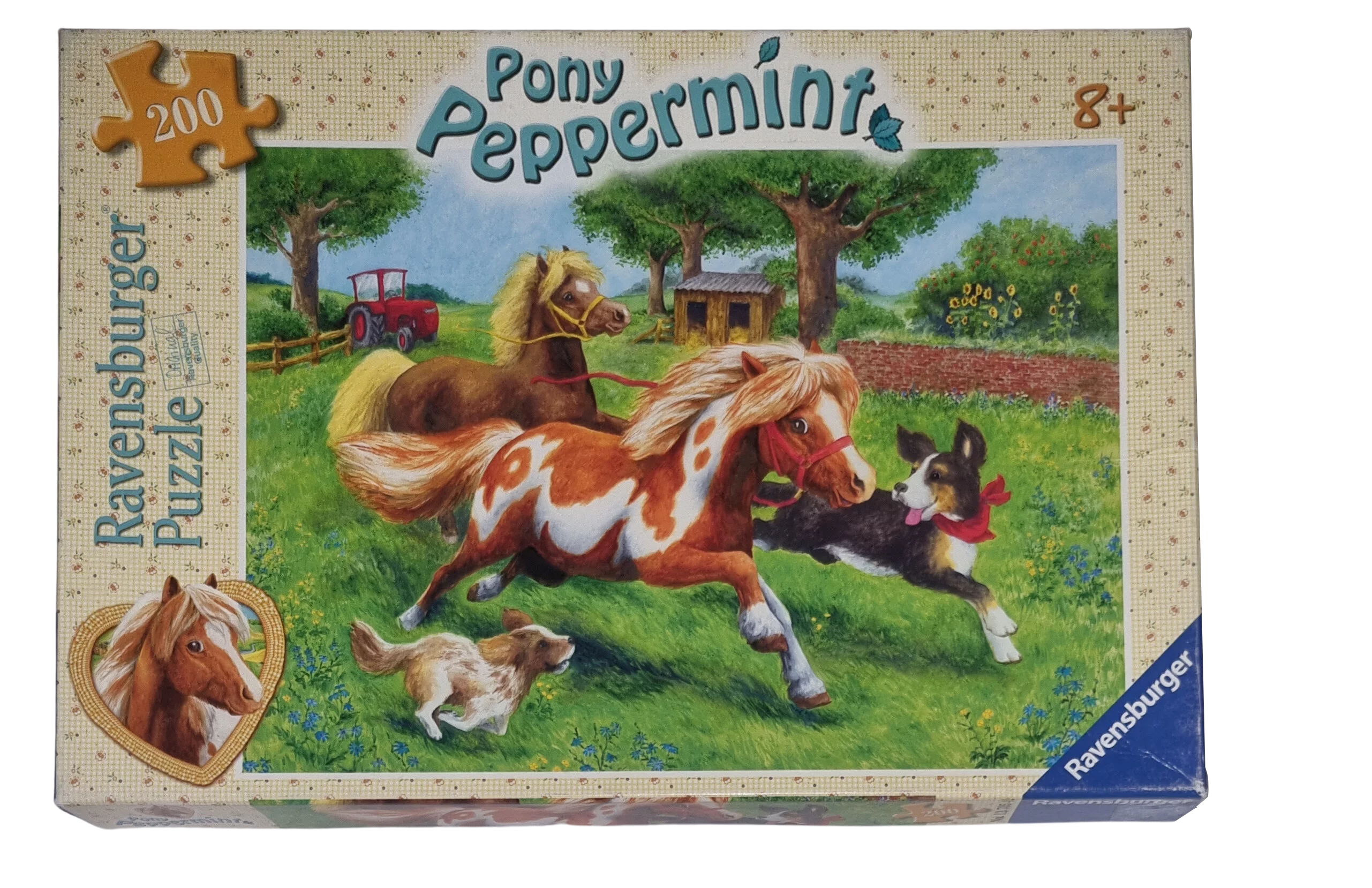 Ravensburger Puzzle 200 Teile Pony Peppermint ausgebüxt 127054 