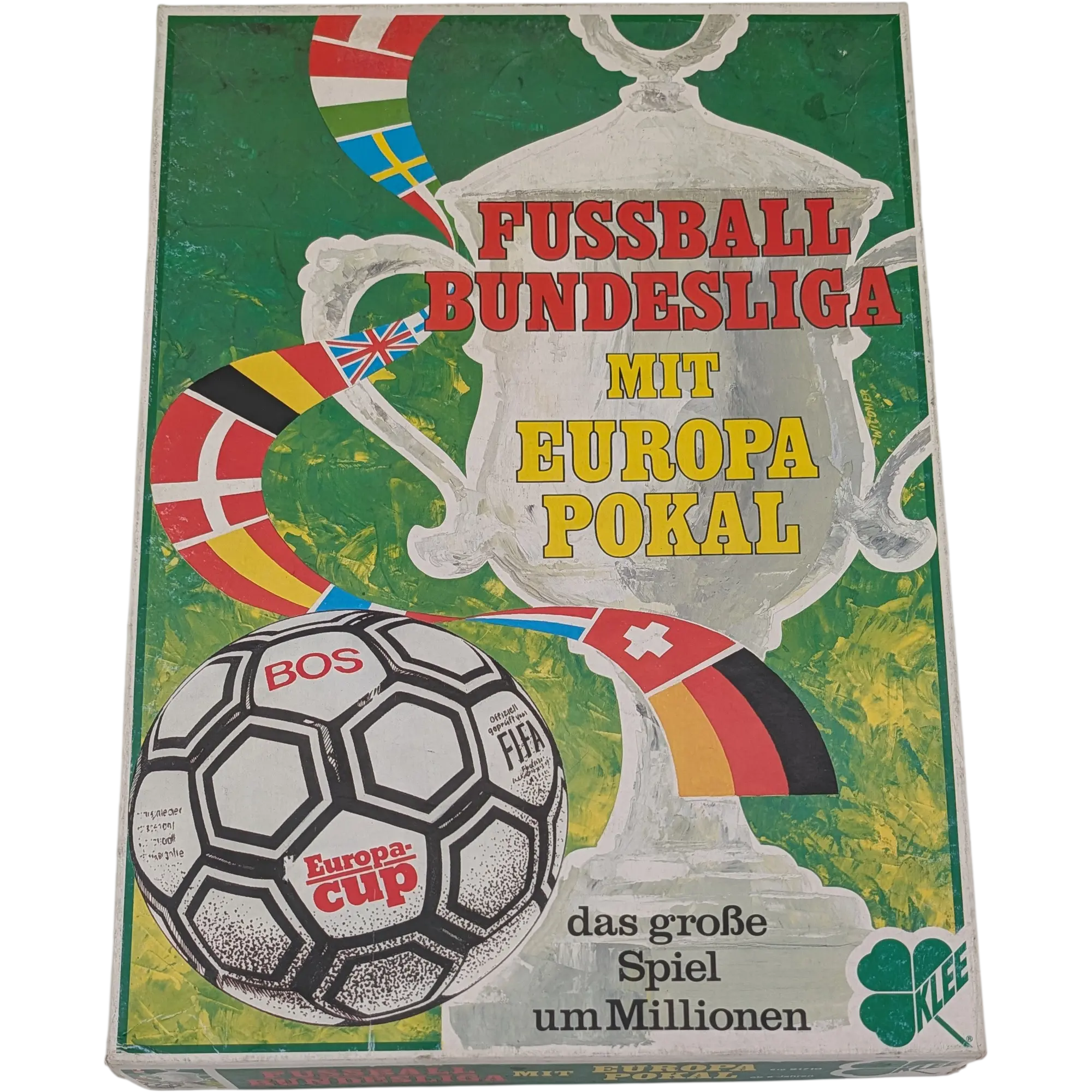 Klee Fussball Bundesligaspiel mit Europa Pokal