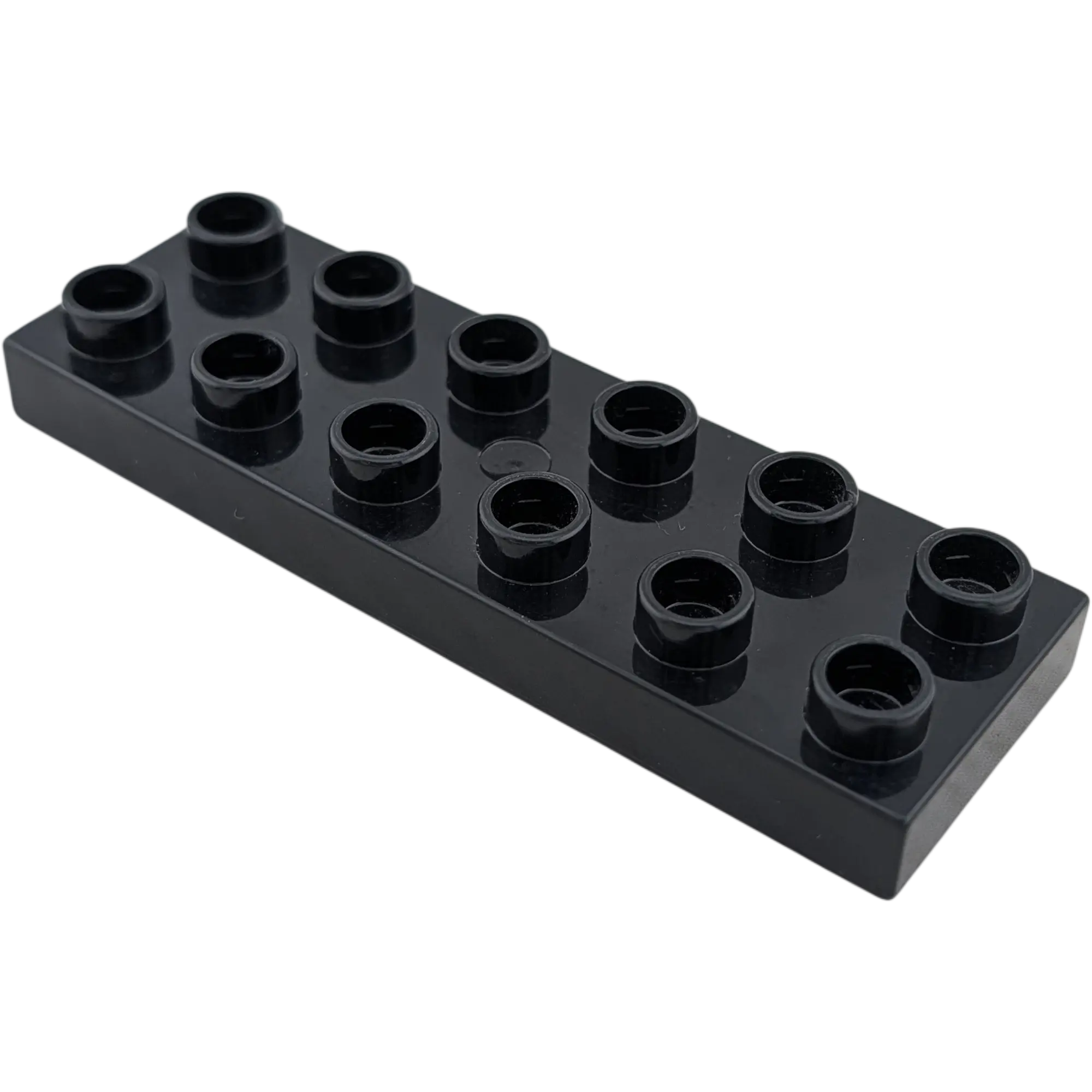 Lego Duplo 98233 Platte 2x6 Schwarz