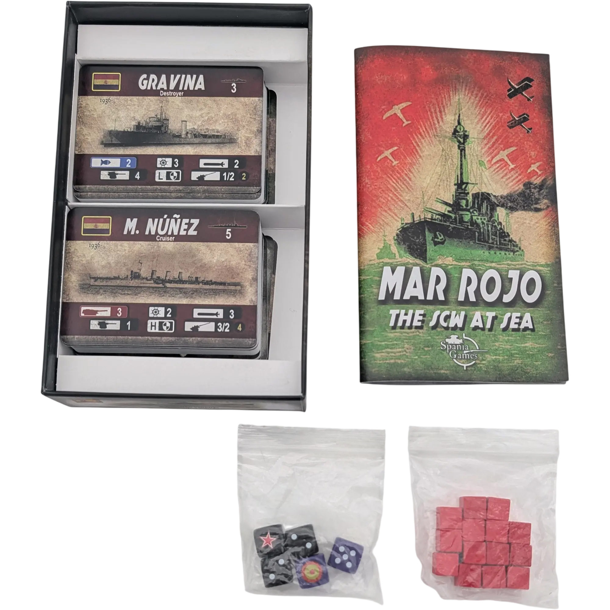 Spania Games Mar Rojo Rotes Meer Kartenschlacht Seekrieg
