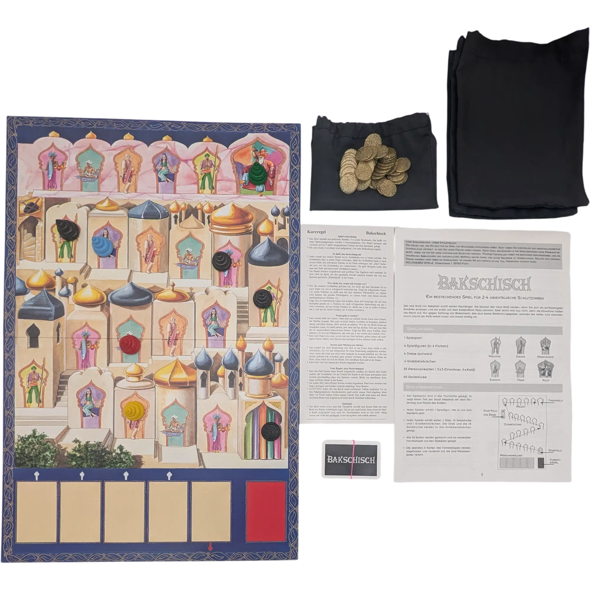Goldsieber Spiele Bakschisch