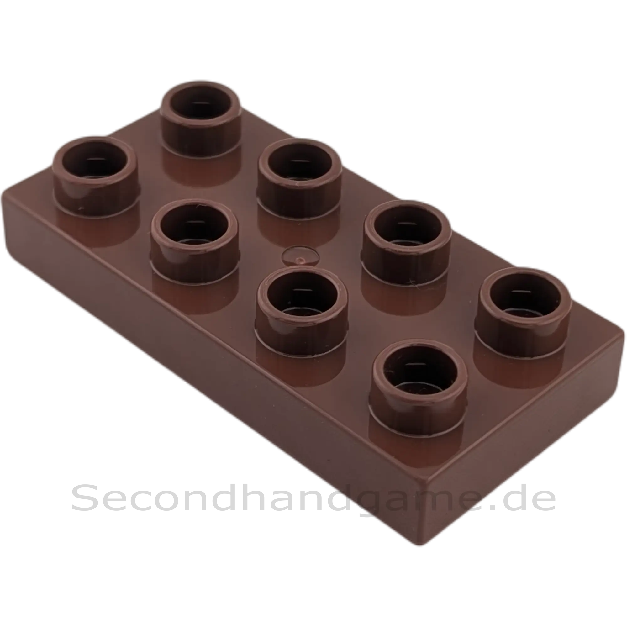 Lego Duplo 40666 Platte 2x4 Dunkelbraun