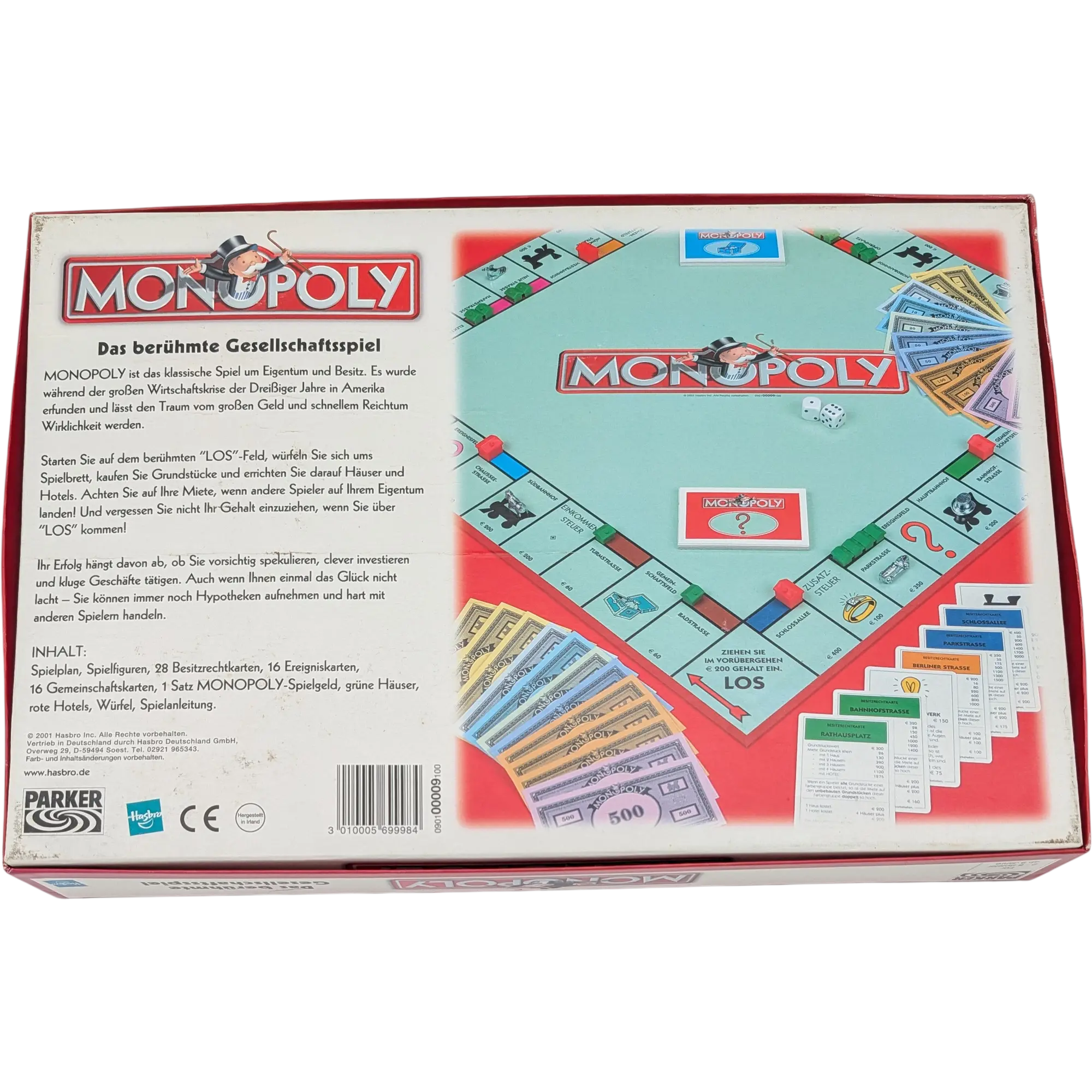 Parker Monopoly Euro von 2001