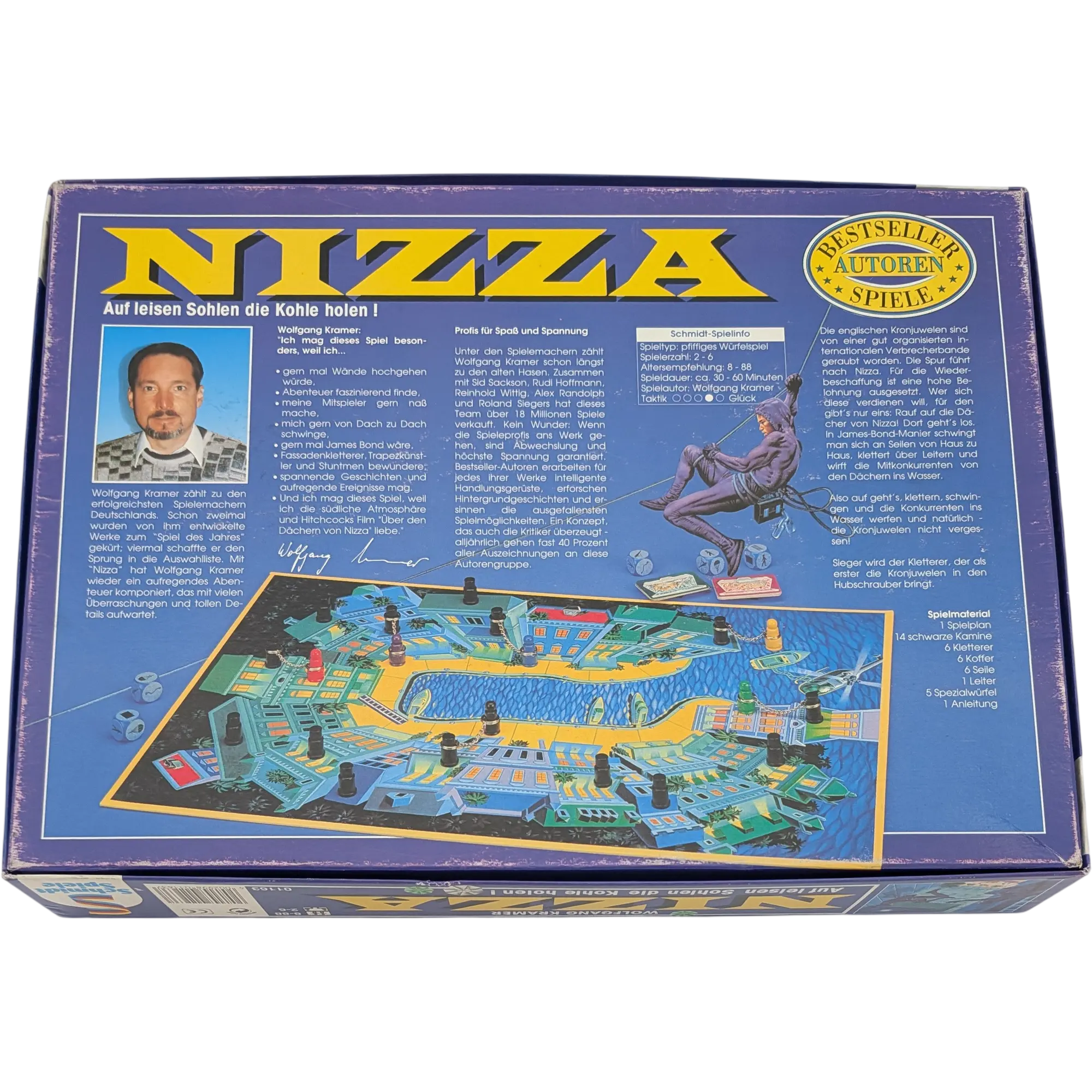 Schmidt-Spiele Nizza Auf leisen Sohlen die Kohle holen! von Wolfgang Kramer