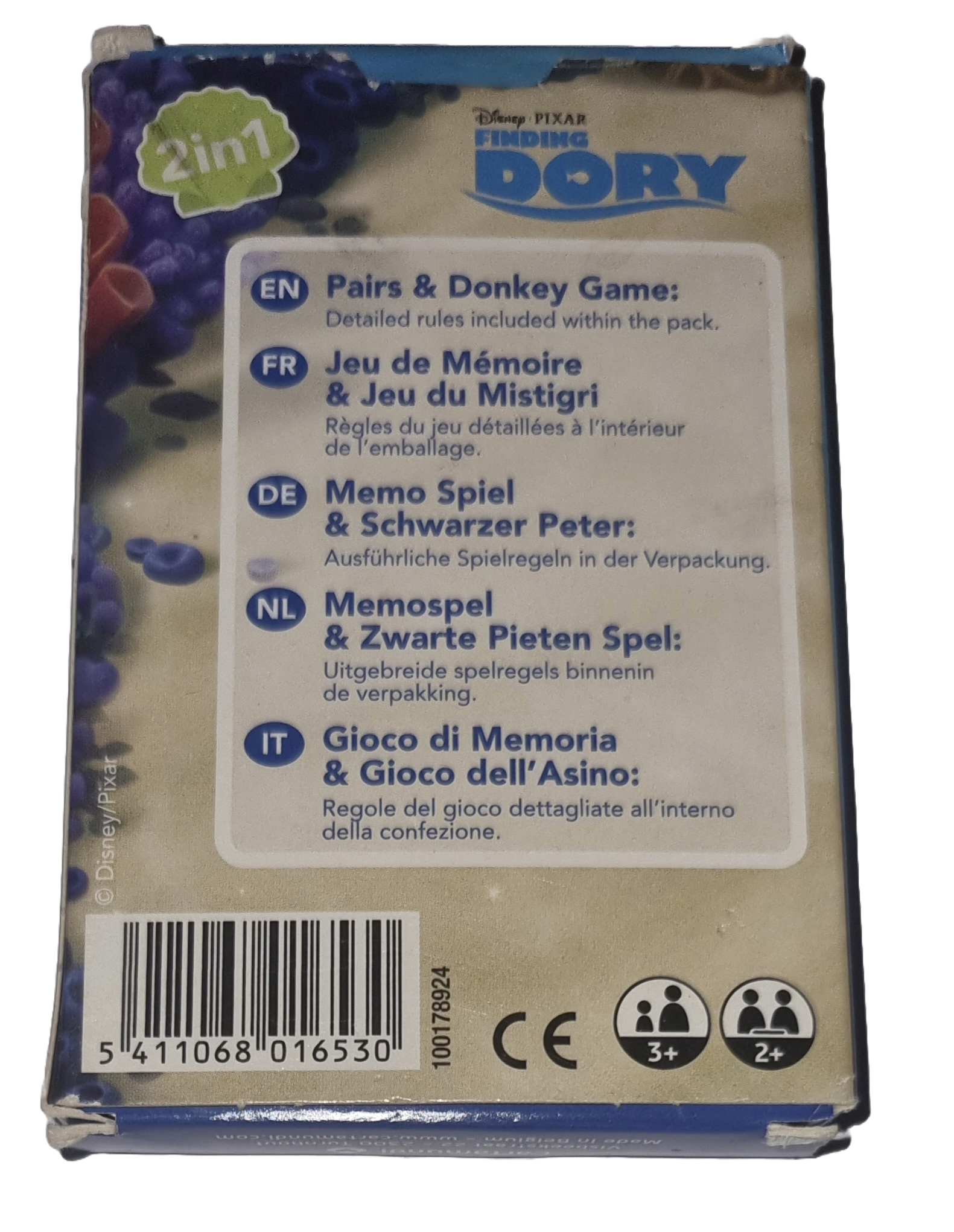 ASS Disney Finding Dory Memo Spiel & schwarzer Peter
