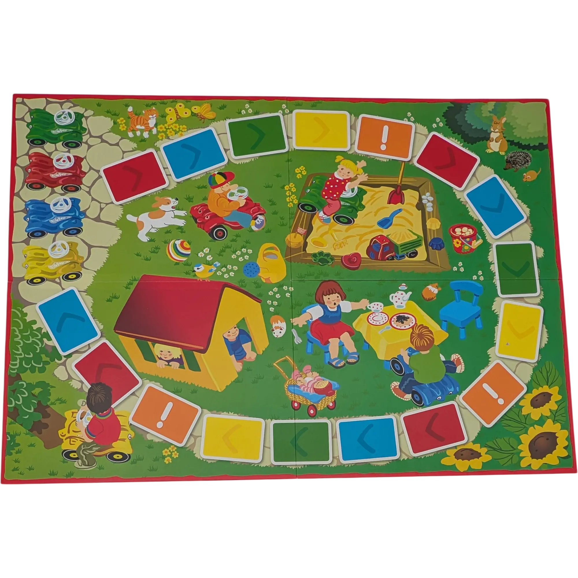 Noris Spielplan Spielbrett Big Bobby Car Das Spiel