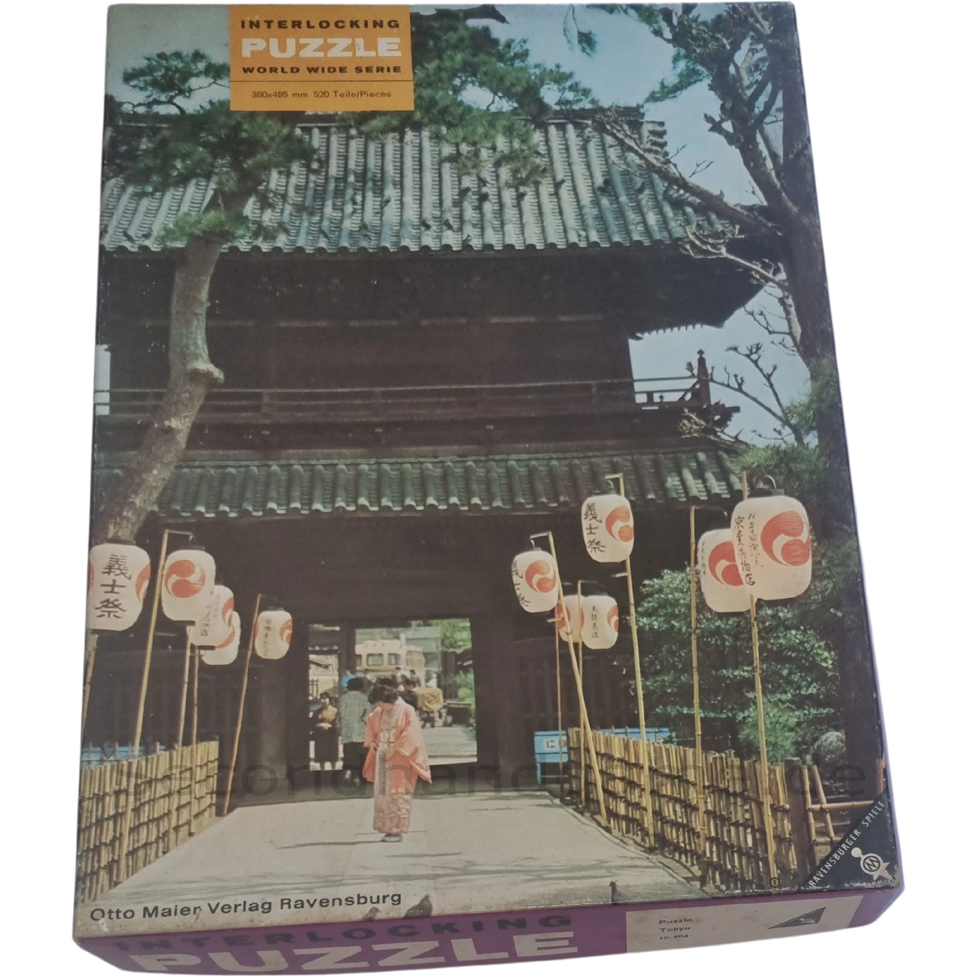 Ravensburger Puzzle World wide Serie Tokyo 15.404