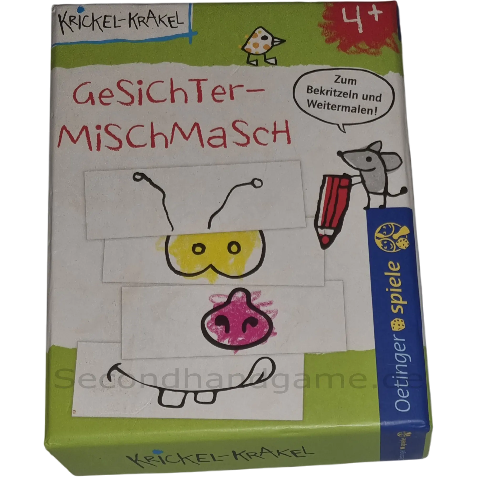 Oetinger Spiele Krickel-Krackel Gesichter-MischMasch