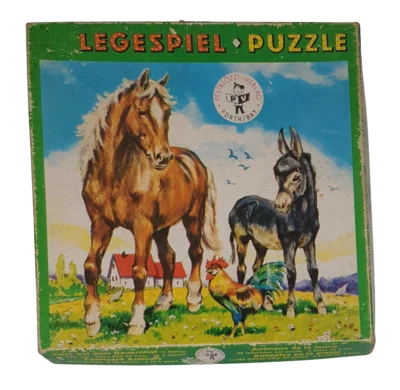 Pestalozzi-Verlag 3 Legespiel Puzzle 3 x 36 Teile Tiere auf dem Bauernhof 6251511