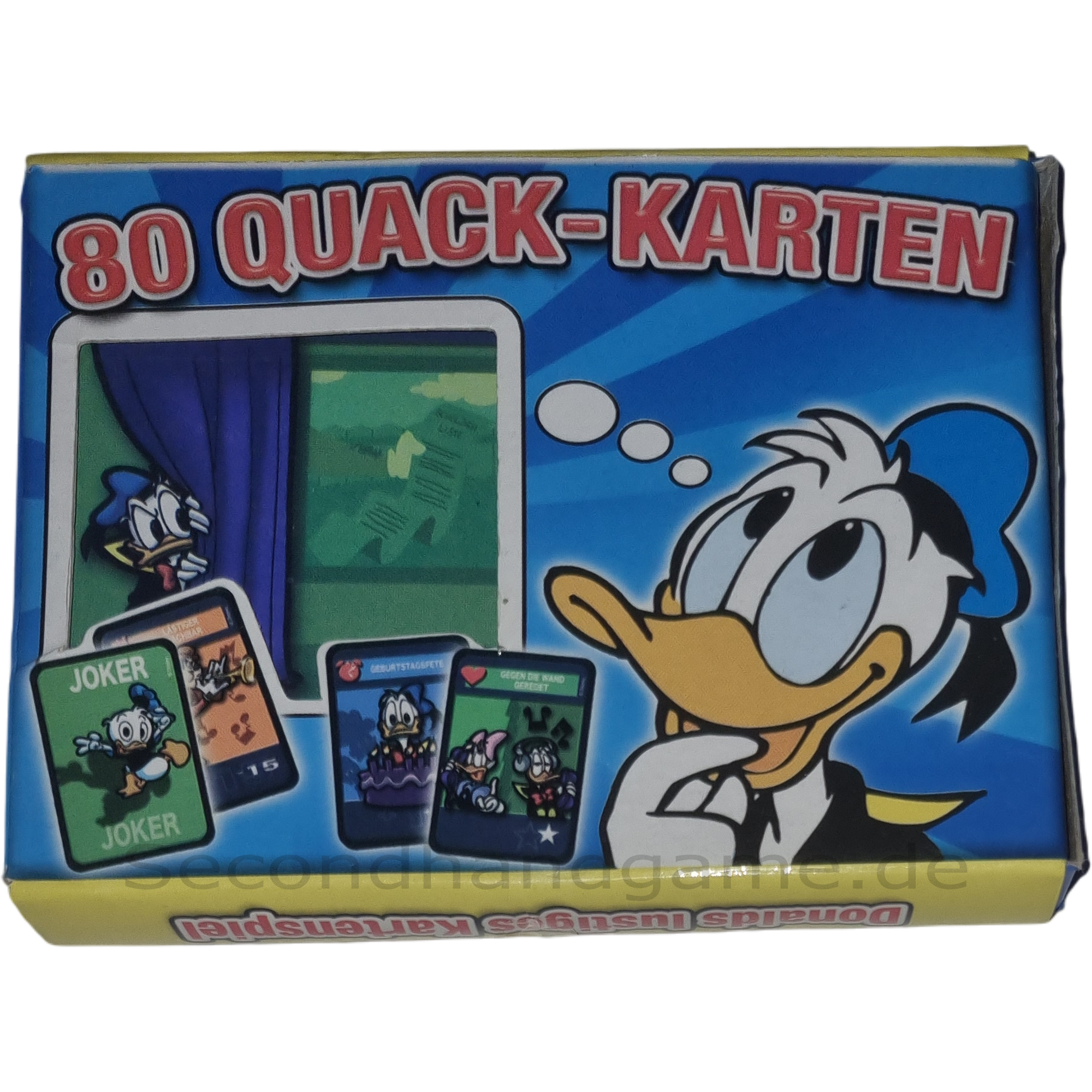 80 Quack-Karten Das Kartenspiel um Donald und seine Freunde