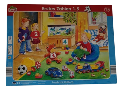 Playland Erstes Zählen bis 5 Puzzle 10 Teile