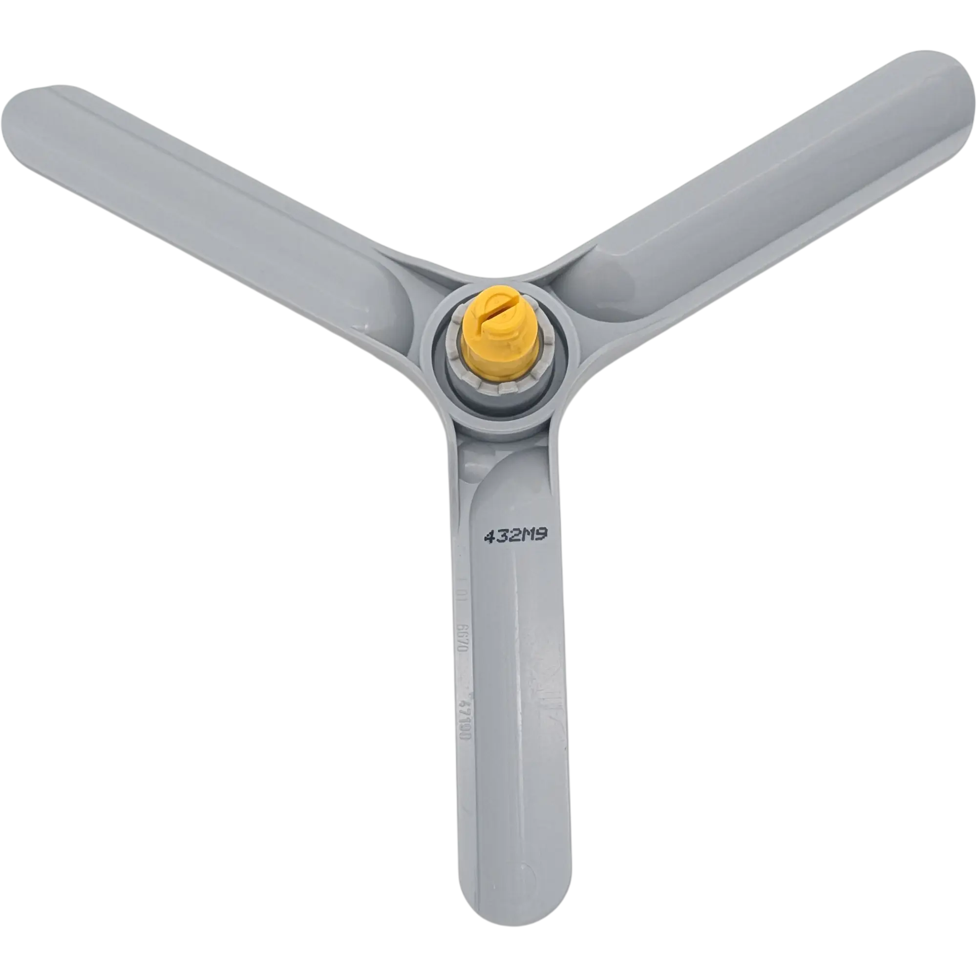 Lego Duplo Toolo 47190 Propeller Groß Rotorblätter Silber mit Schraube Gelb