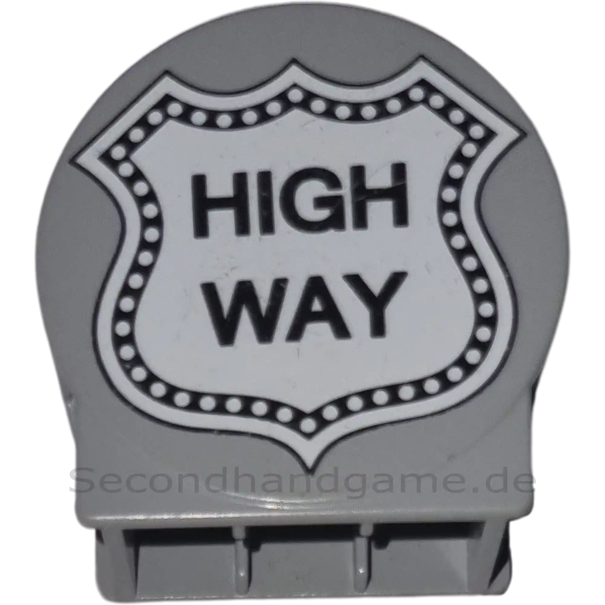 Lego Duplo 14222 Rund Grau High Way B-Ware