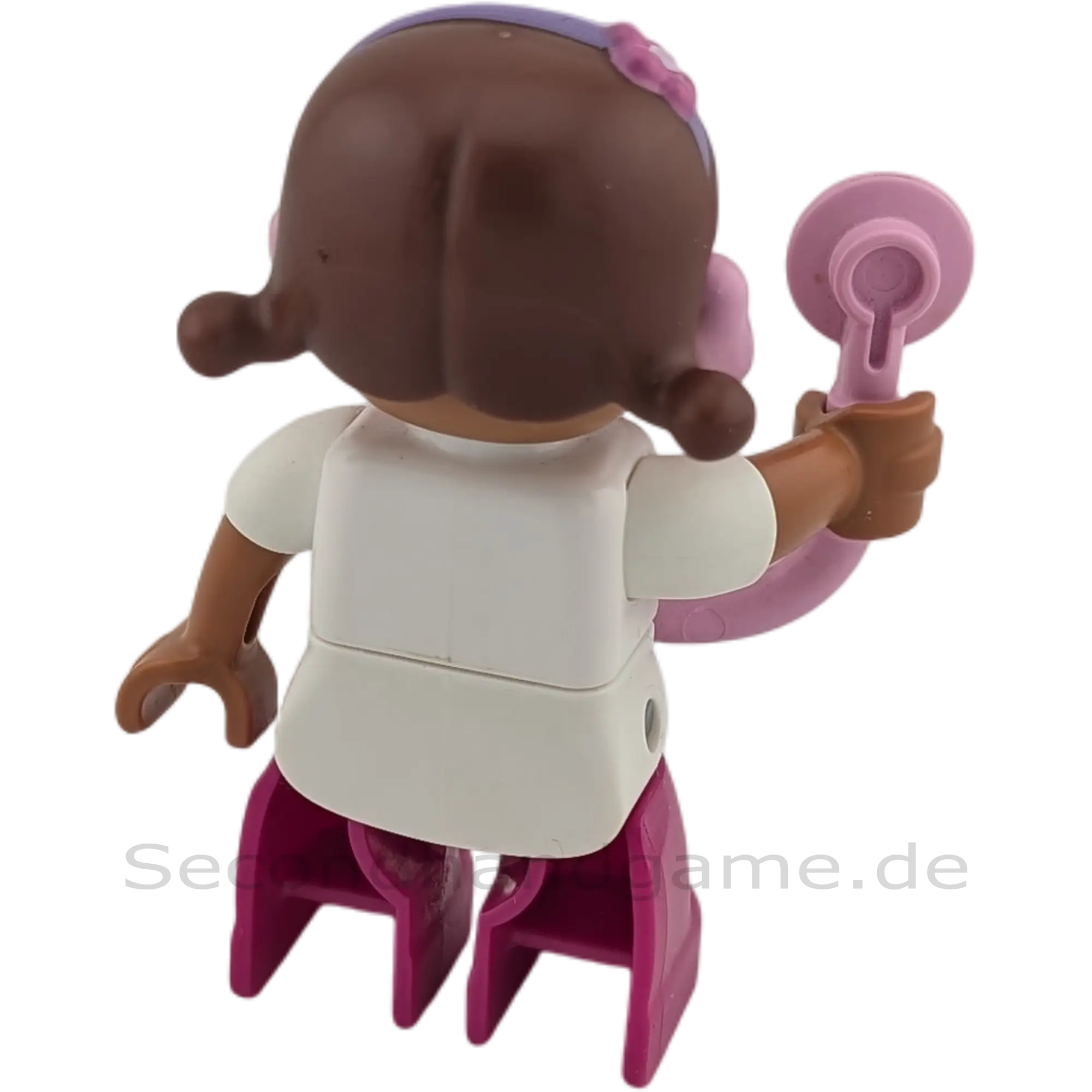 Lego Duplo Figur Frau Ärztin mit Stethoskop mit Zöpfen