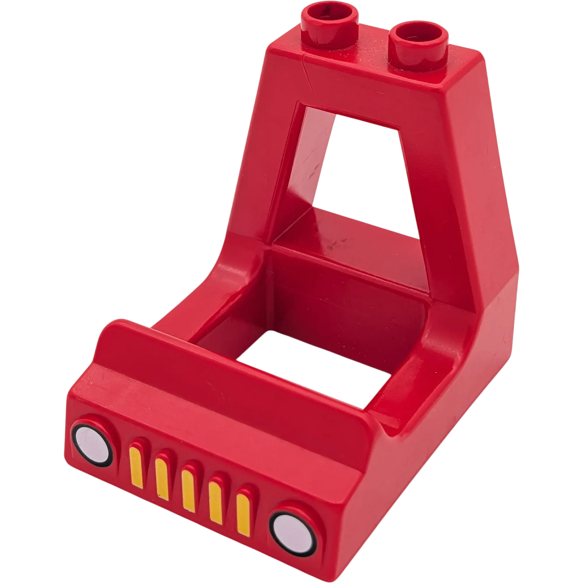 Lego Duplo 2028 Aufsatz Fahrzeug Oberteil Rot