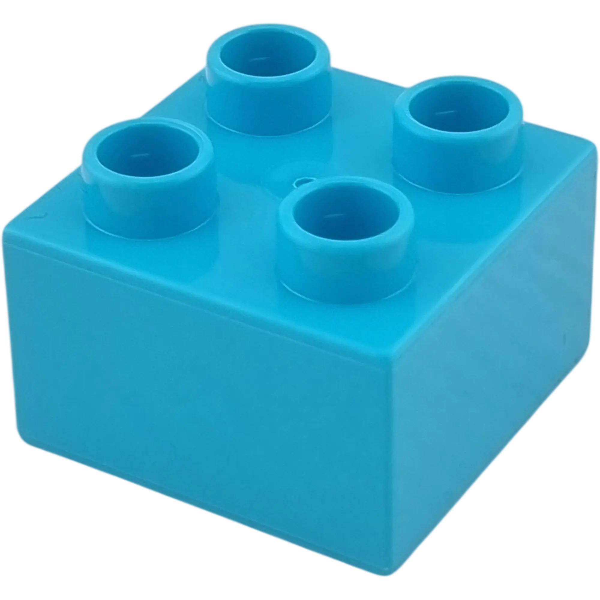 Lego Duplo 2x2 Stein Azur Radio Orange 3437
