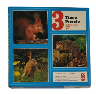 FX Schmid 3 Tier Puzzle 3x56 Teile 93212