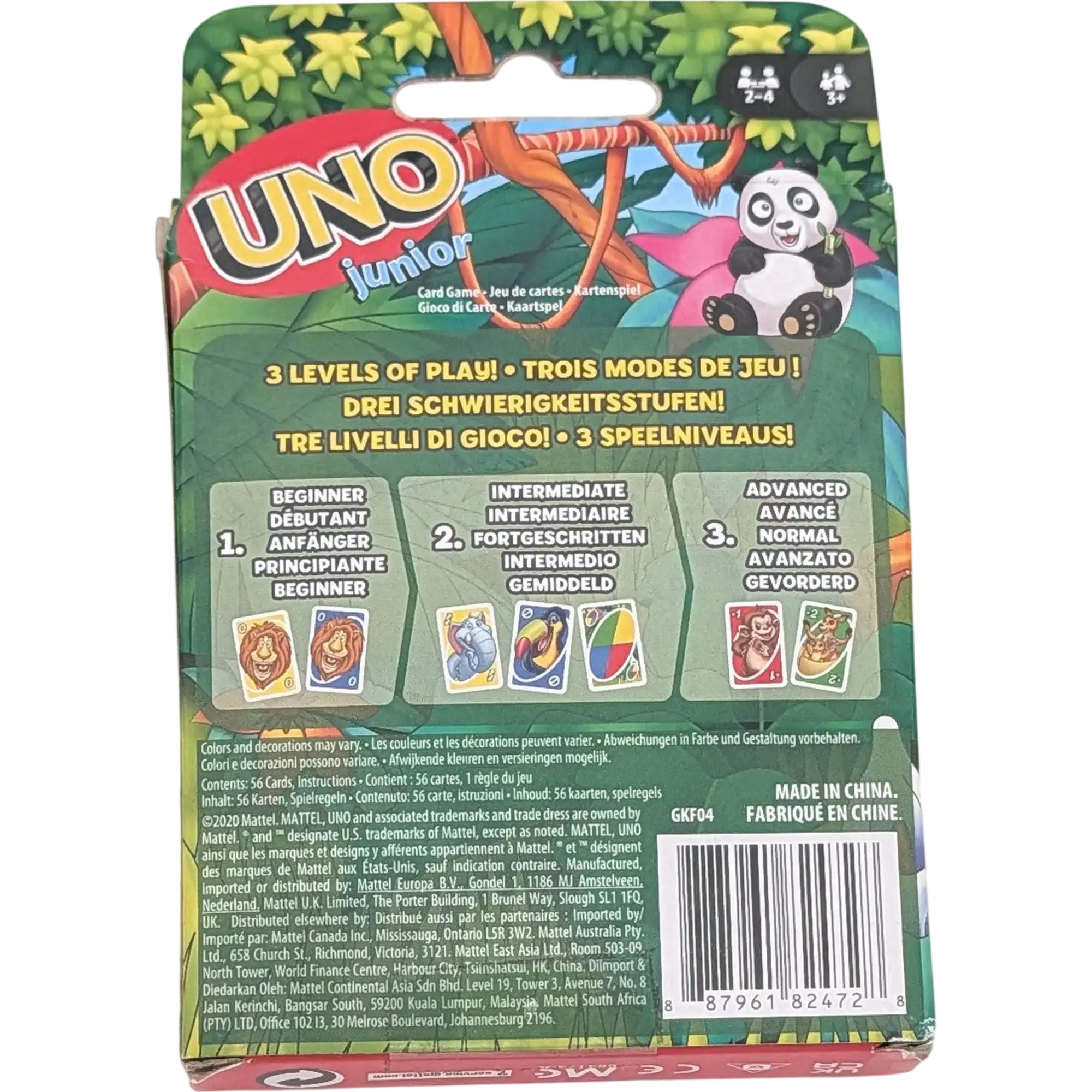 Mattel Uno Junior Tiere ab 3 Jahren, Ansicht 2