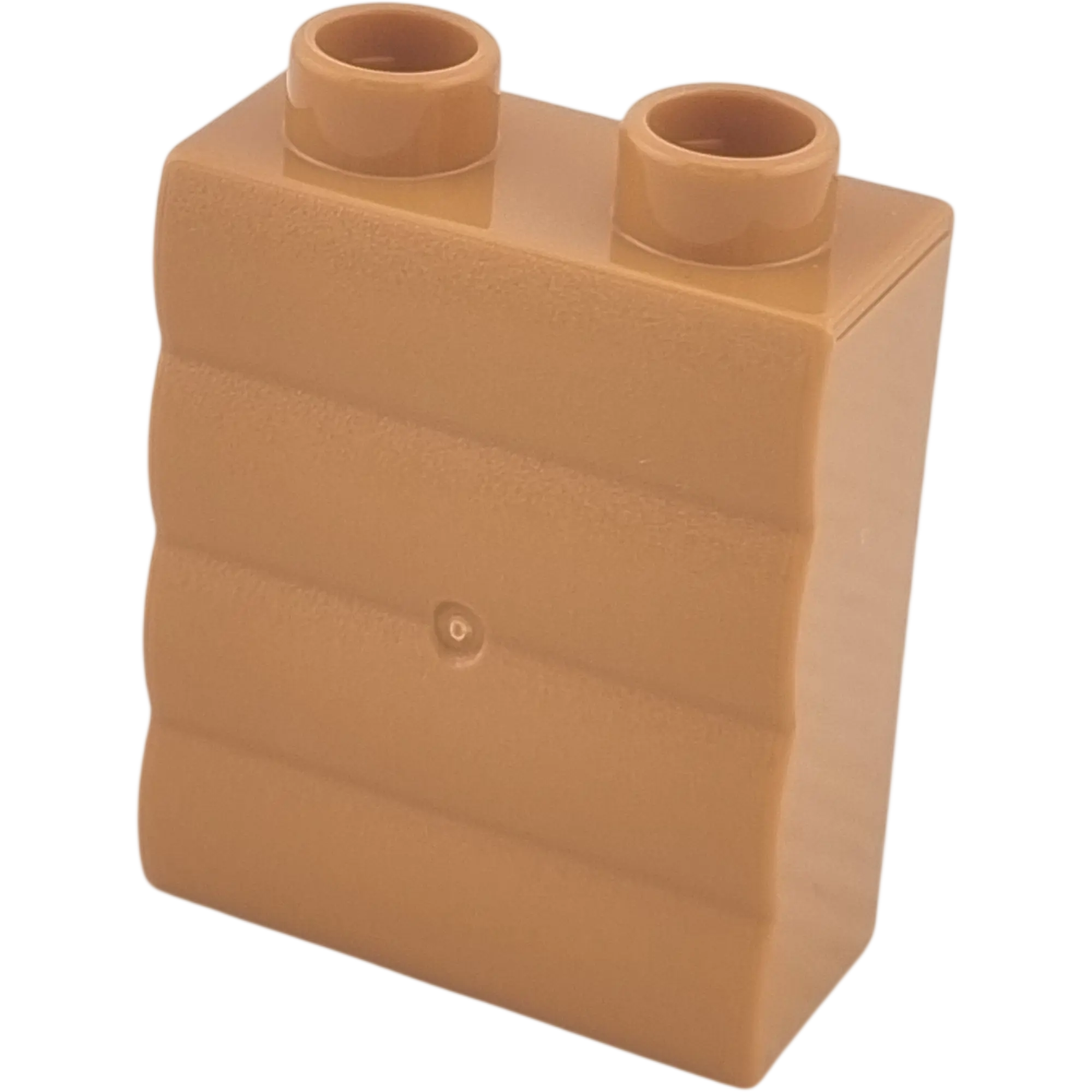 Lego Duplo 4066 Stein 1x2x2 Hellbraun Mauer Rückseite Regal
