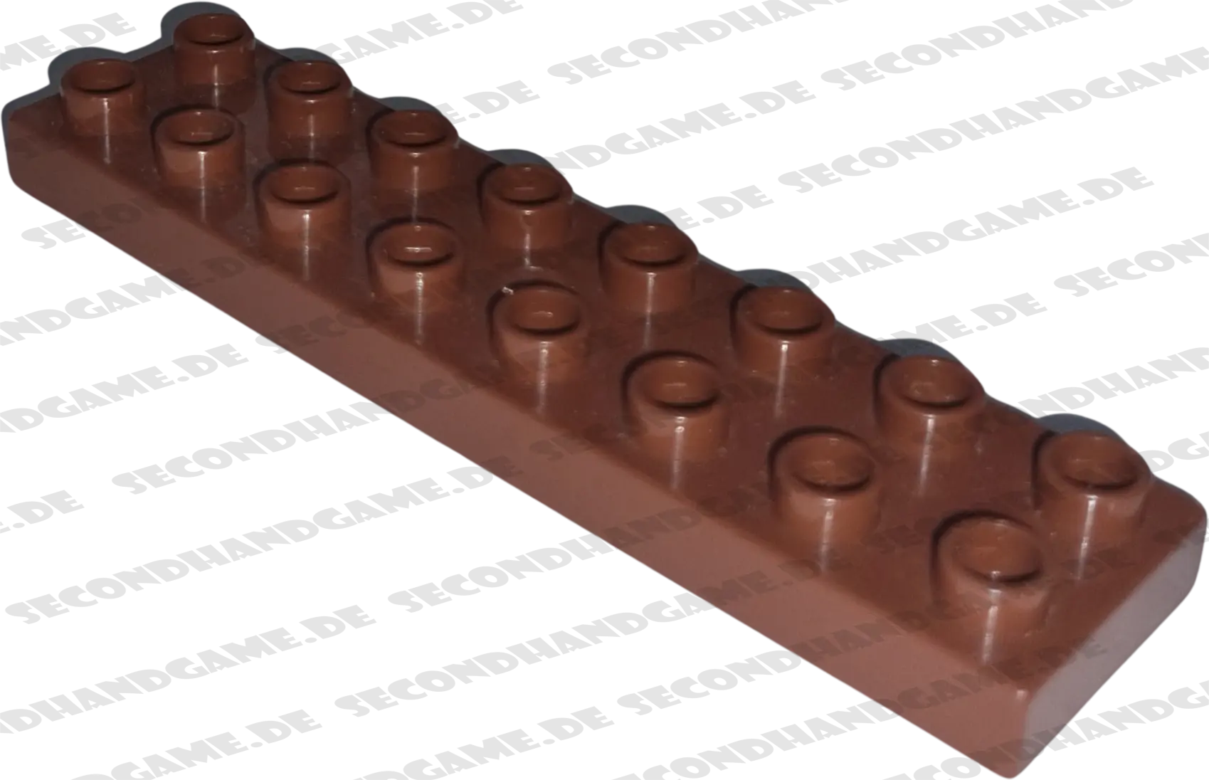 Lego Duplo 44524 Platte 2x8 Braun
