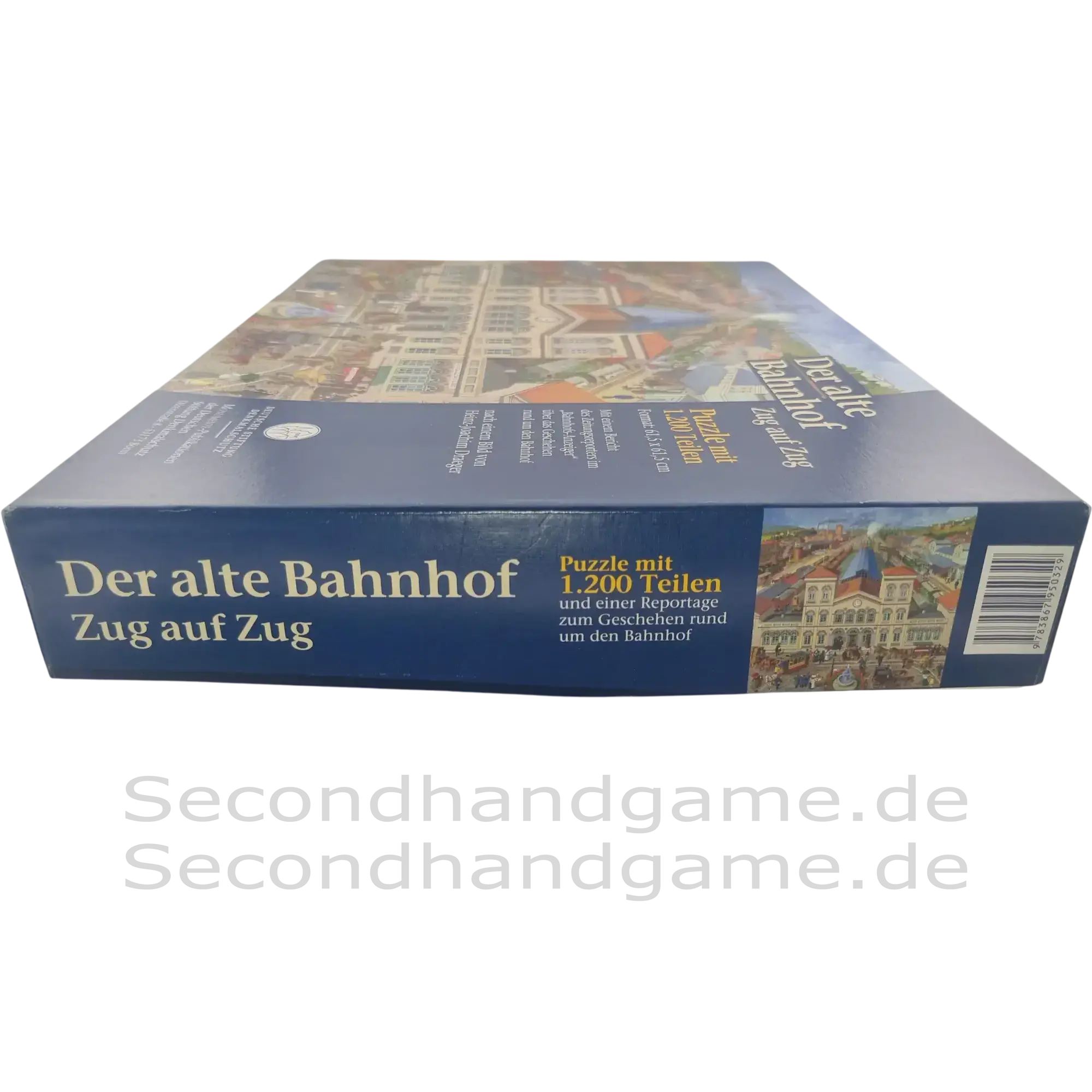 Deutsche Stiftung Denkmalschutz Puzzle Der alte Bahnhof Zug auf Zug 1200 Teile