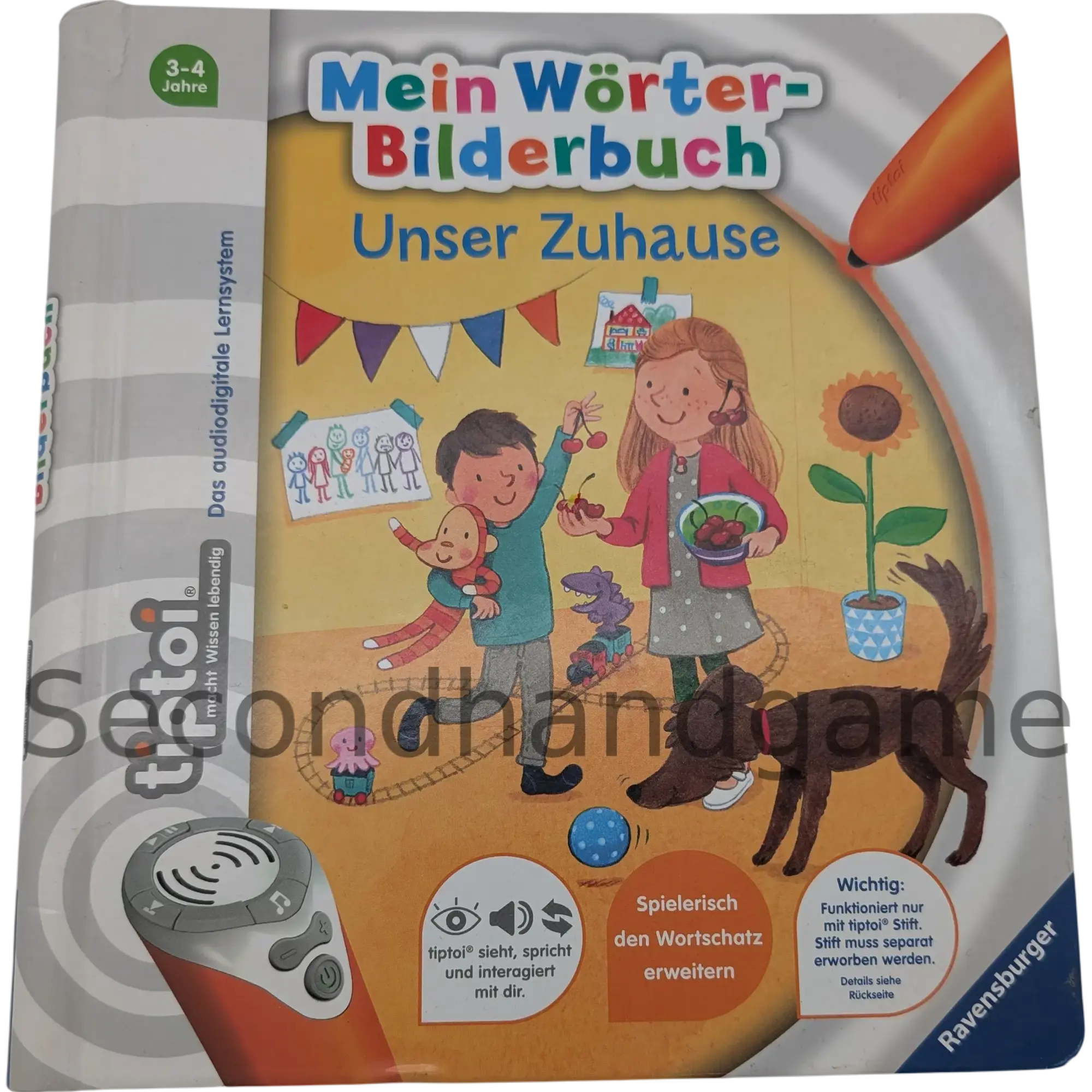 Ravensburger Tiptoi Mein Wörter-Bilderbuch Unser Zuhause