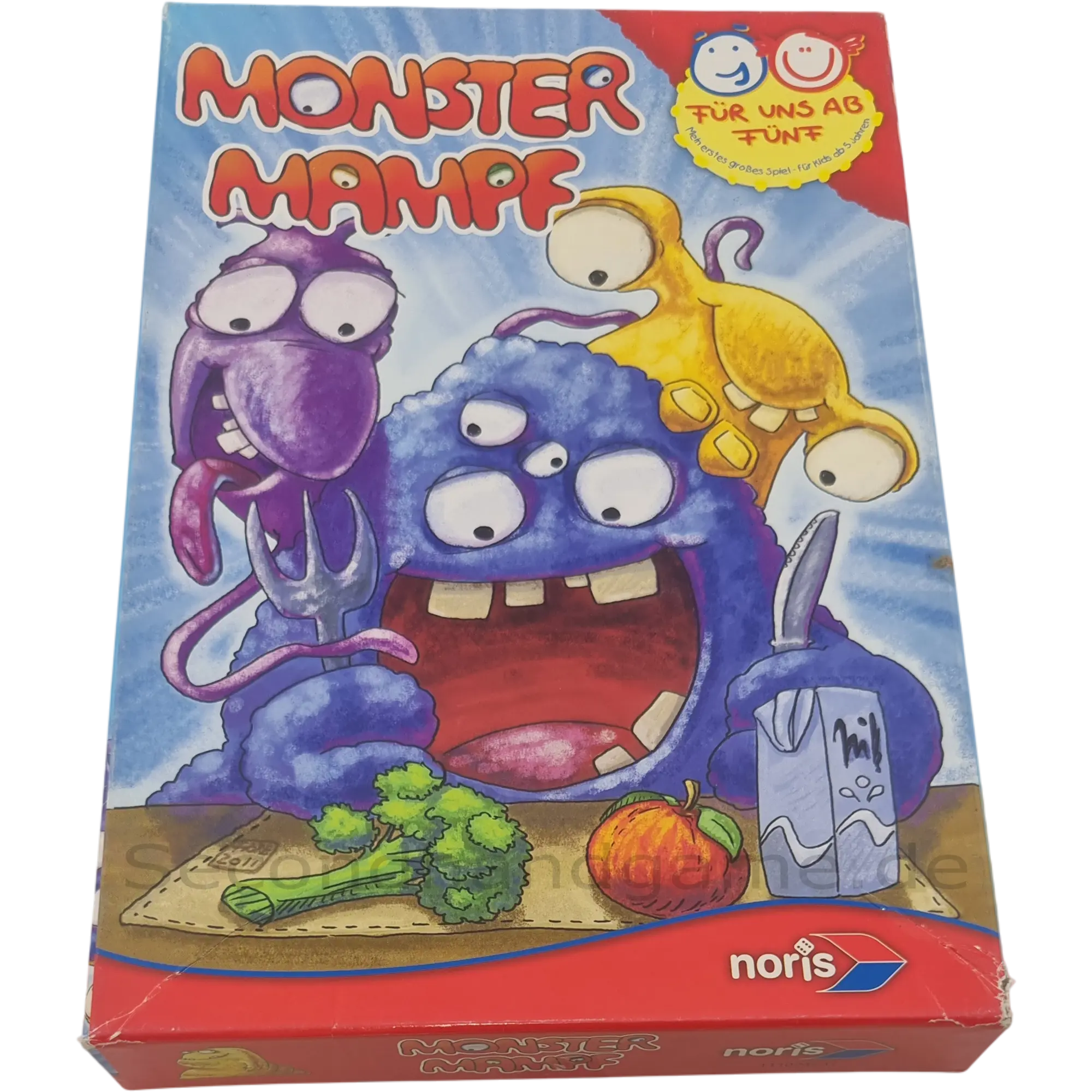 Noris Kinderspiel Monster Mampf 608985668, ab 5 Jahren
