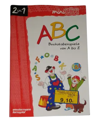 Mini Lük ABC  2 in 1 Buchstabenspiele Doppelband