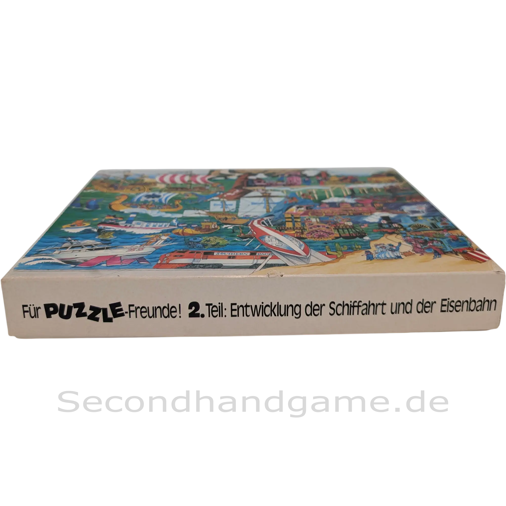 Puzzle Für Puzzle-Freunde! 2. Teil: Entwicklung der Schifffahrt und der Eisenbahn, ab 10 Jahren
