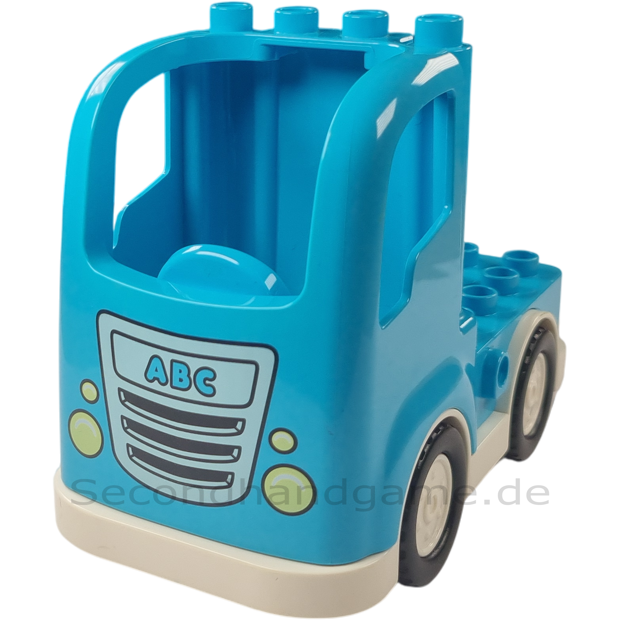 Lego Duplo Lastwagen mit ABC Azur Weiß