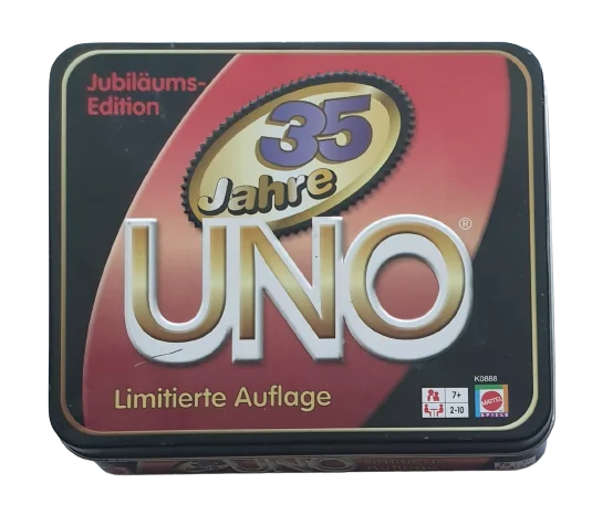 Mattel Uno 35 Jahre Jubiläumsedition