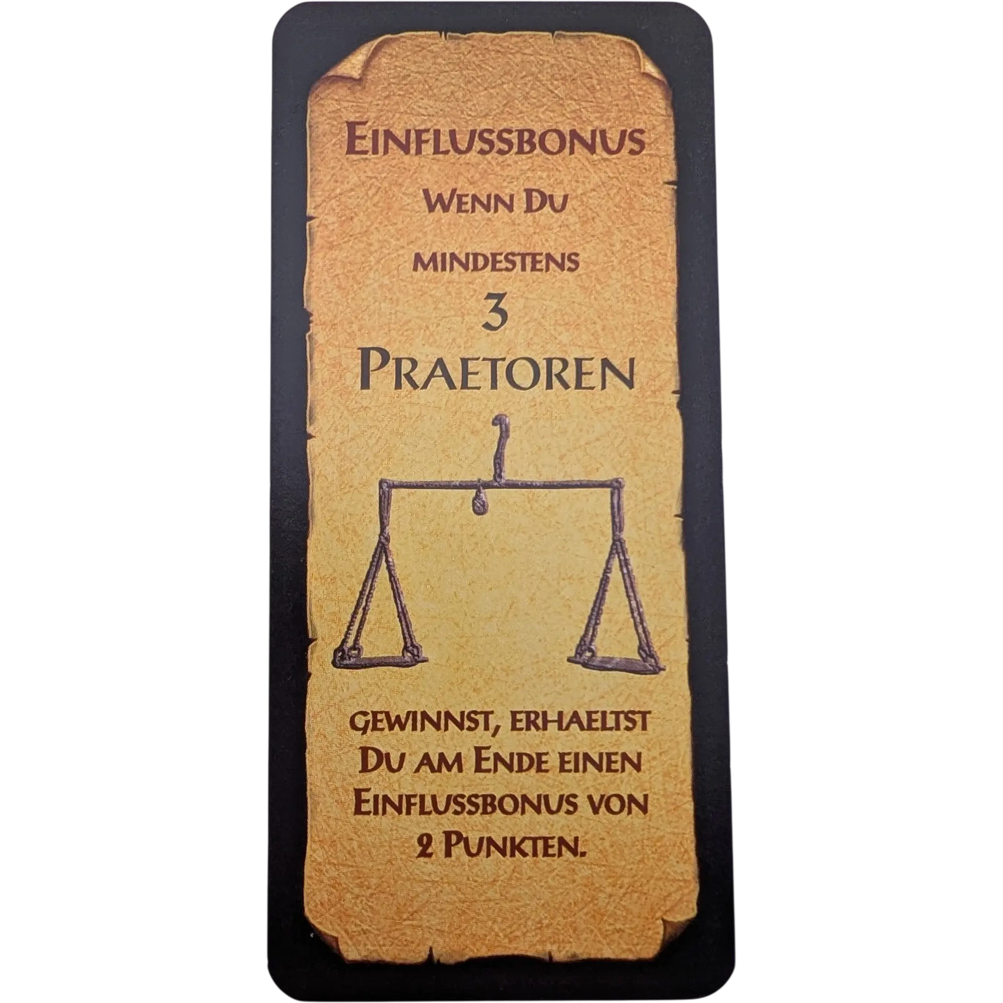 Kosmos Caesar & Cleopatra Ersatzteile Karte Einflussbonus 3 Praetoren